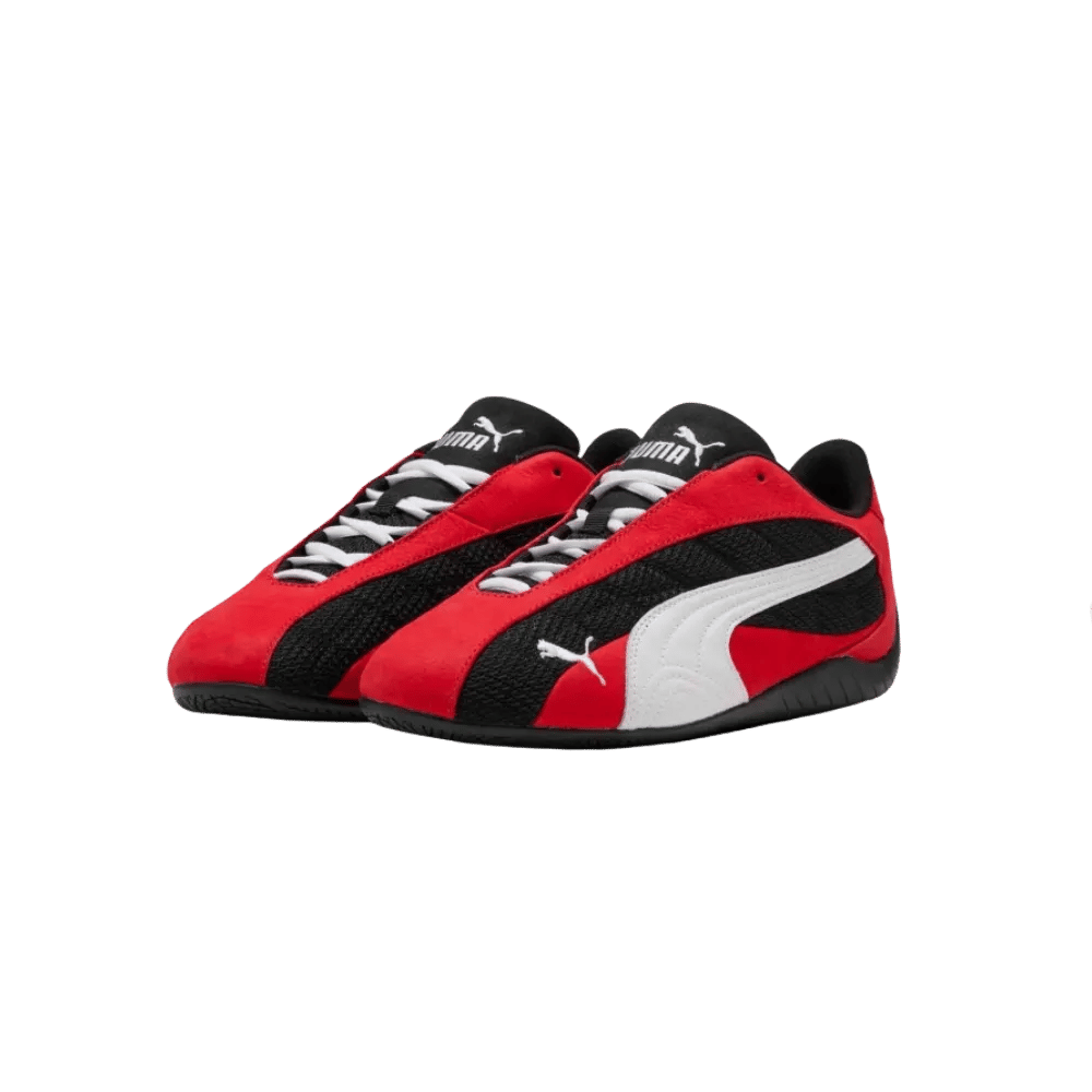 WHITE* Puma Speedcat Plus Red White