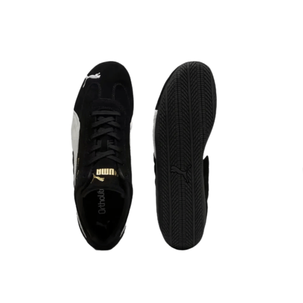 WHITE* Puma Speedcat Plus Black White
