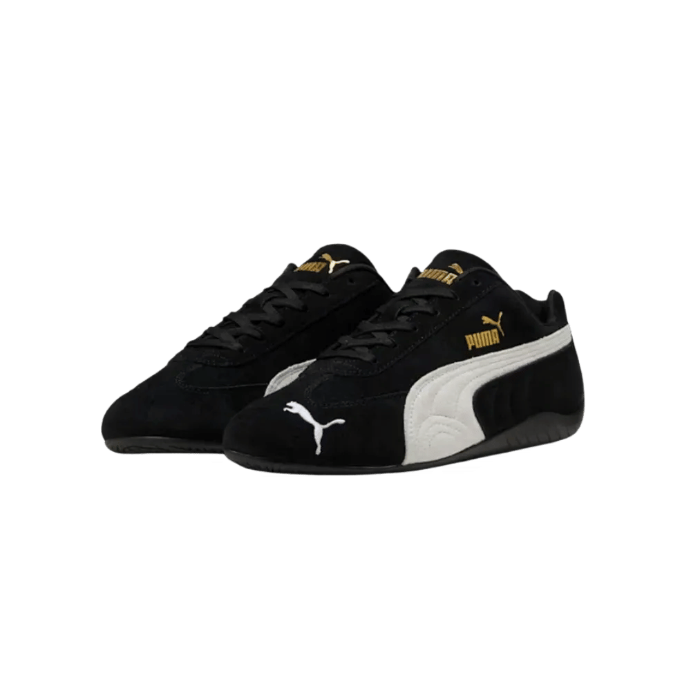 WHITE* Puma Speedcat Plus Black White