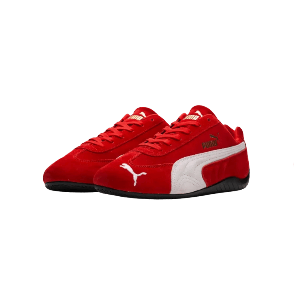 WHITE* Puma Speedcat OG Red White