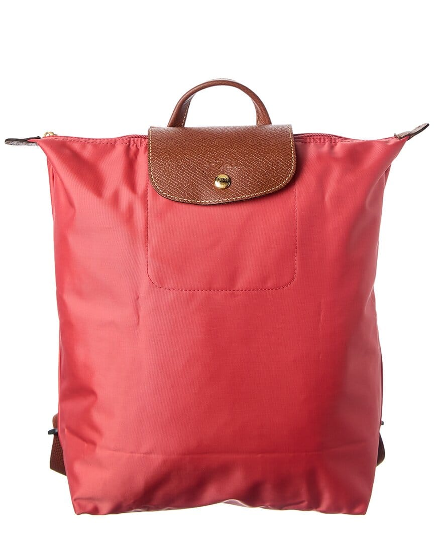 Longchamp Le Pilage Canvas Backpack