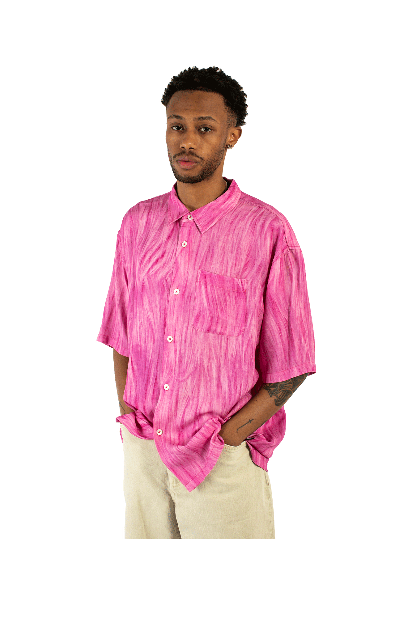 Stussy Fur Print Shirt