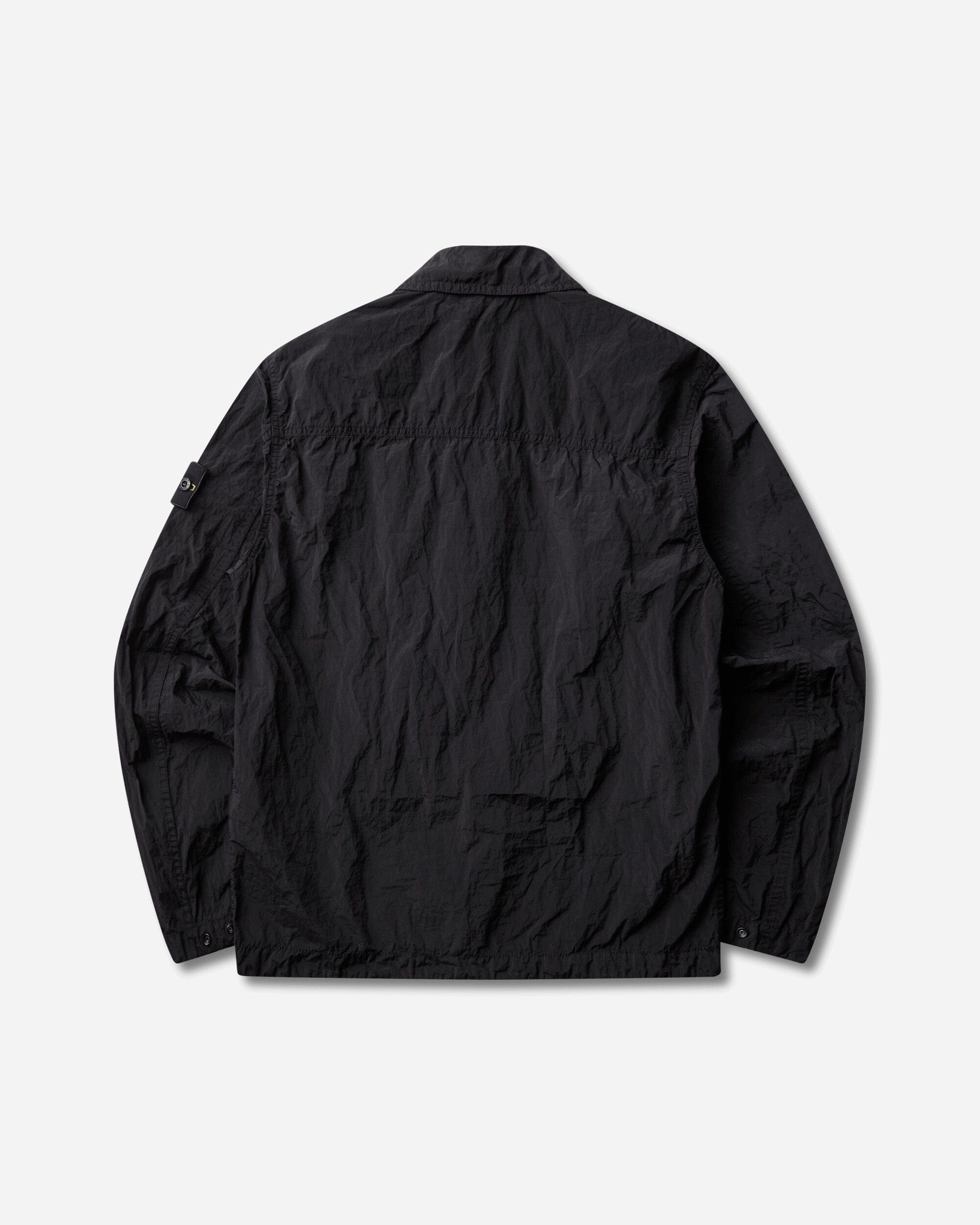 Stone Island Men's Nylon Metal Overshirt Black