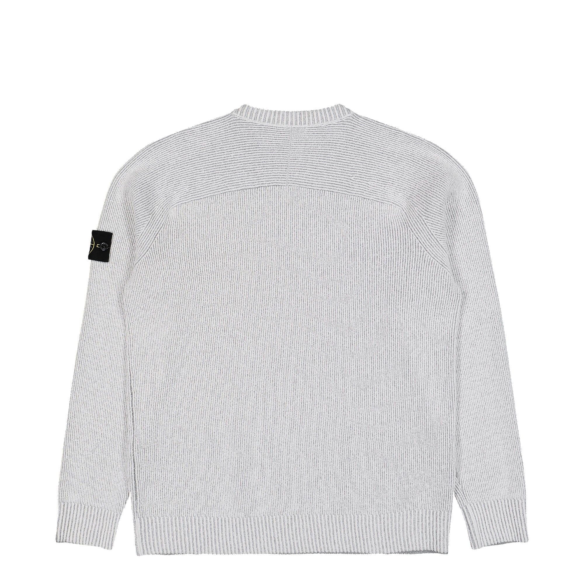 Stone Island Plated Rib Cotton Boucle Crewneck