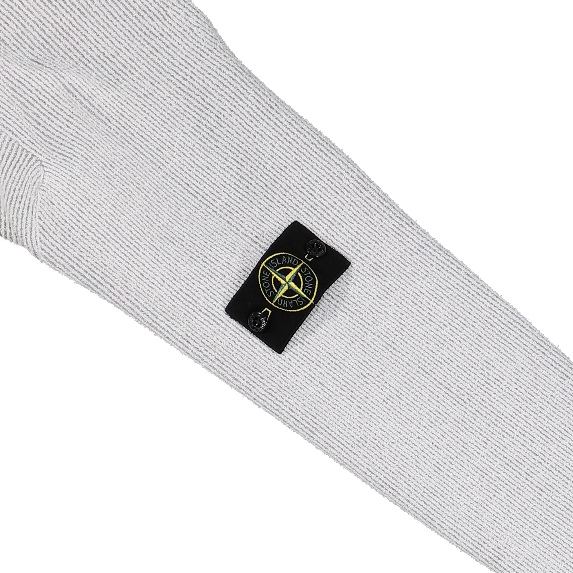 Stone Island Plated Rib Cotton Boucle Crewneck