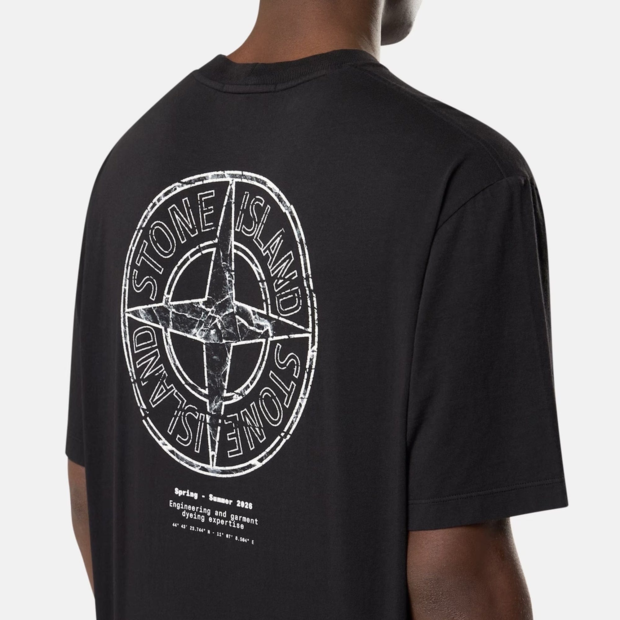 Stone Island Mens Organic Cotton SS T-Shirt