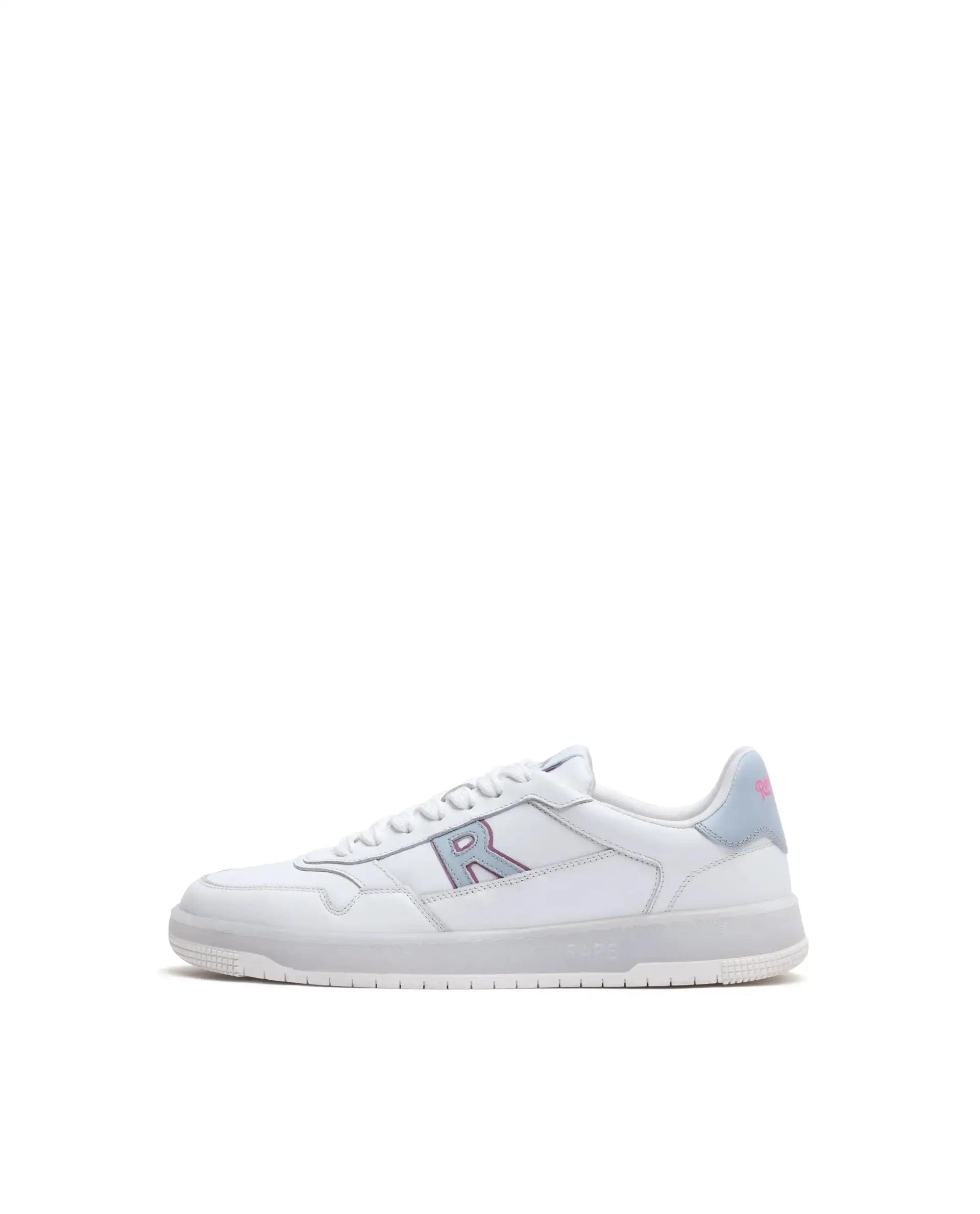 RAREZ Rare Rabbit Men's Leor - Fs1 White Lace - Up Closure Sneaker