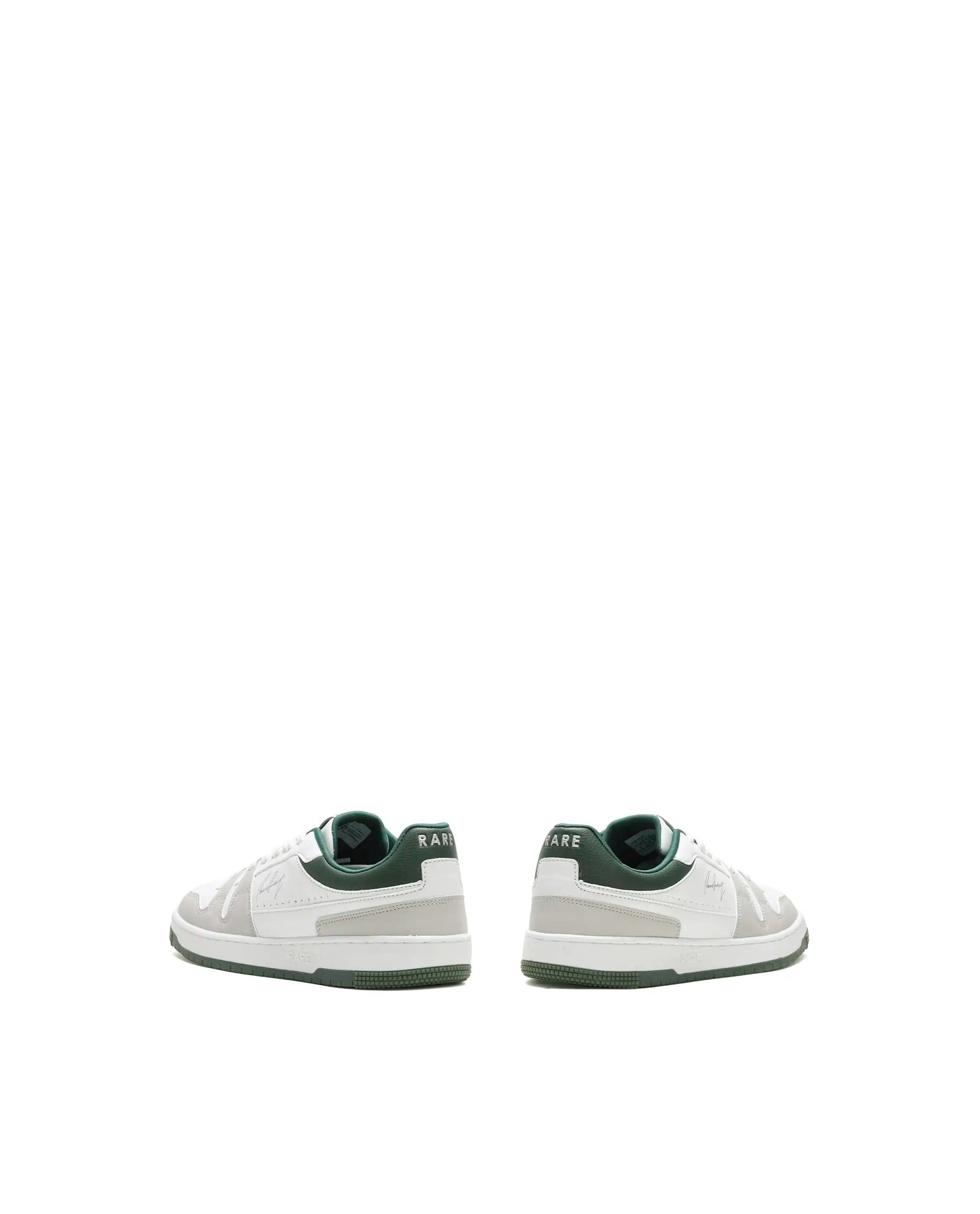 RAREZ Rare Rabbit Men's Enrik White Micro Fiber Sneaker