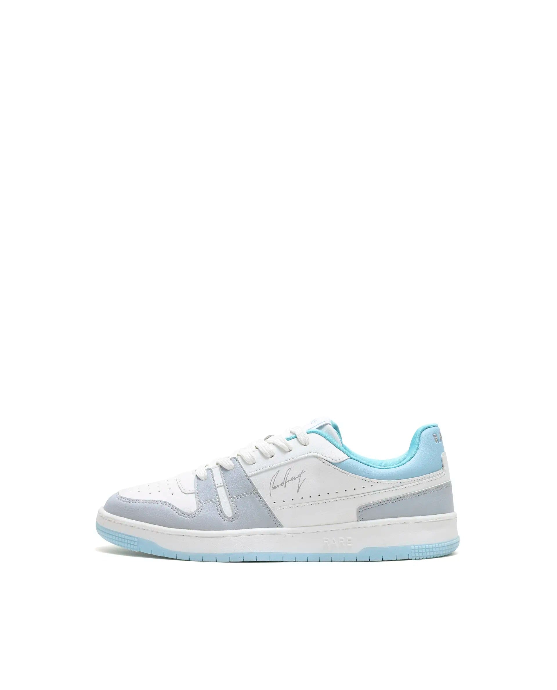RAREZ Rare Rabbit Men's Enrik Blue Micro Fiber Sneaker