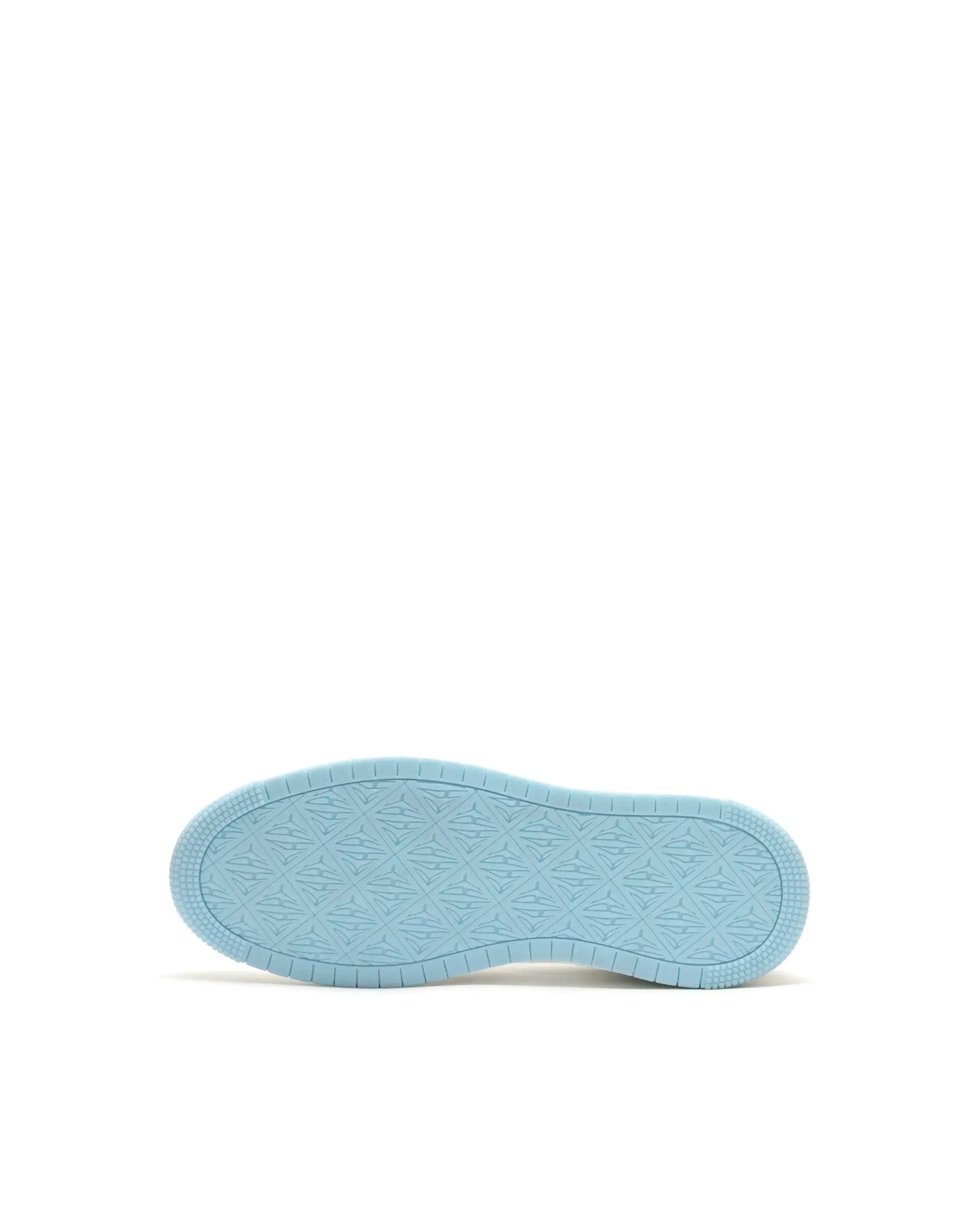 RAREZ Rare Rabbit Men's Enrik Blue Micro Fiber Sneaker
