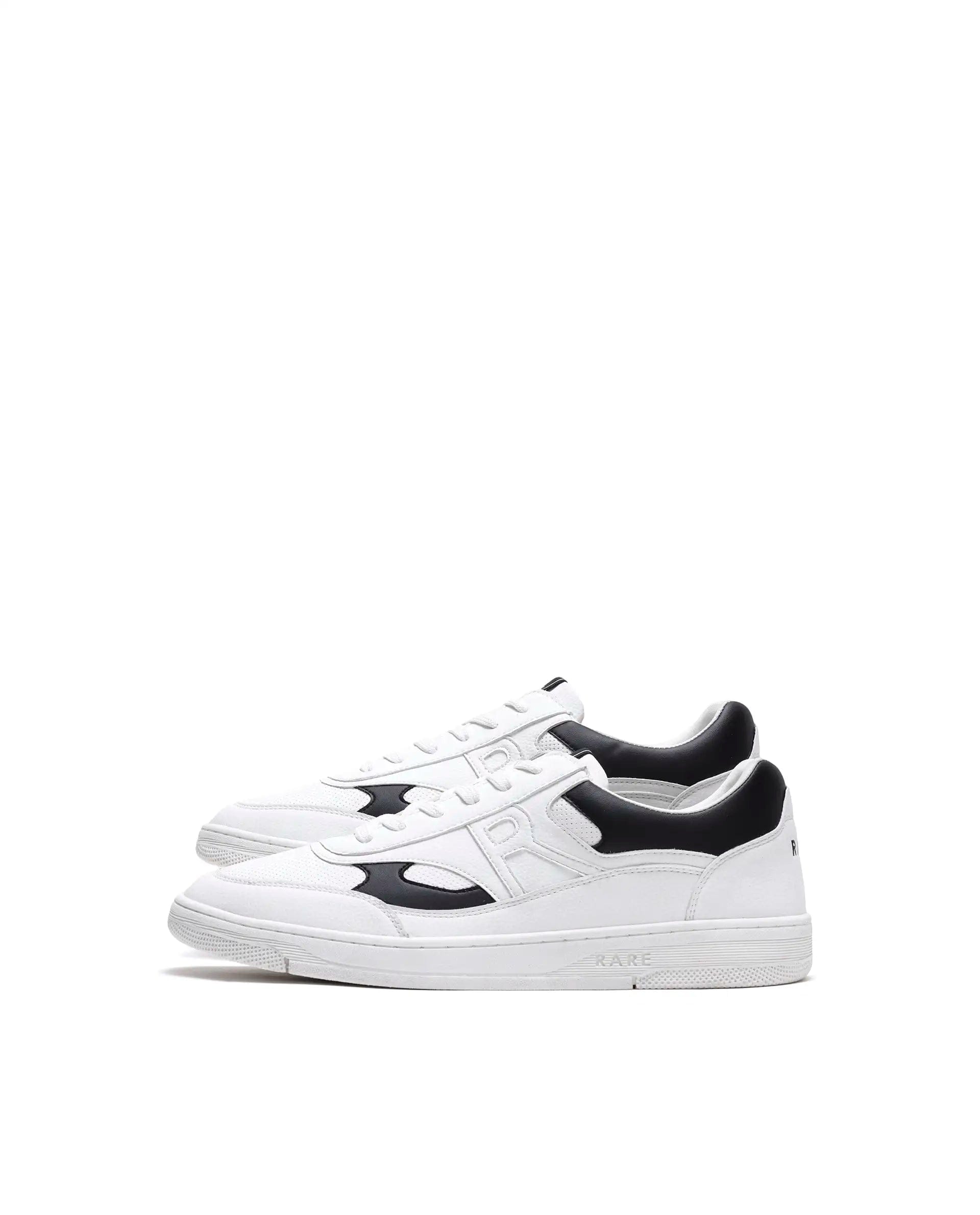 Rarez Men's Navo White/Black Micro Fiber Sneaker