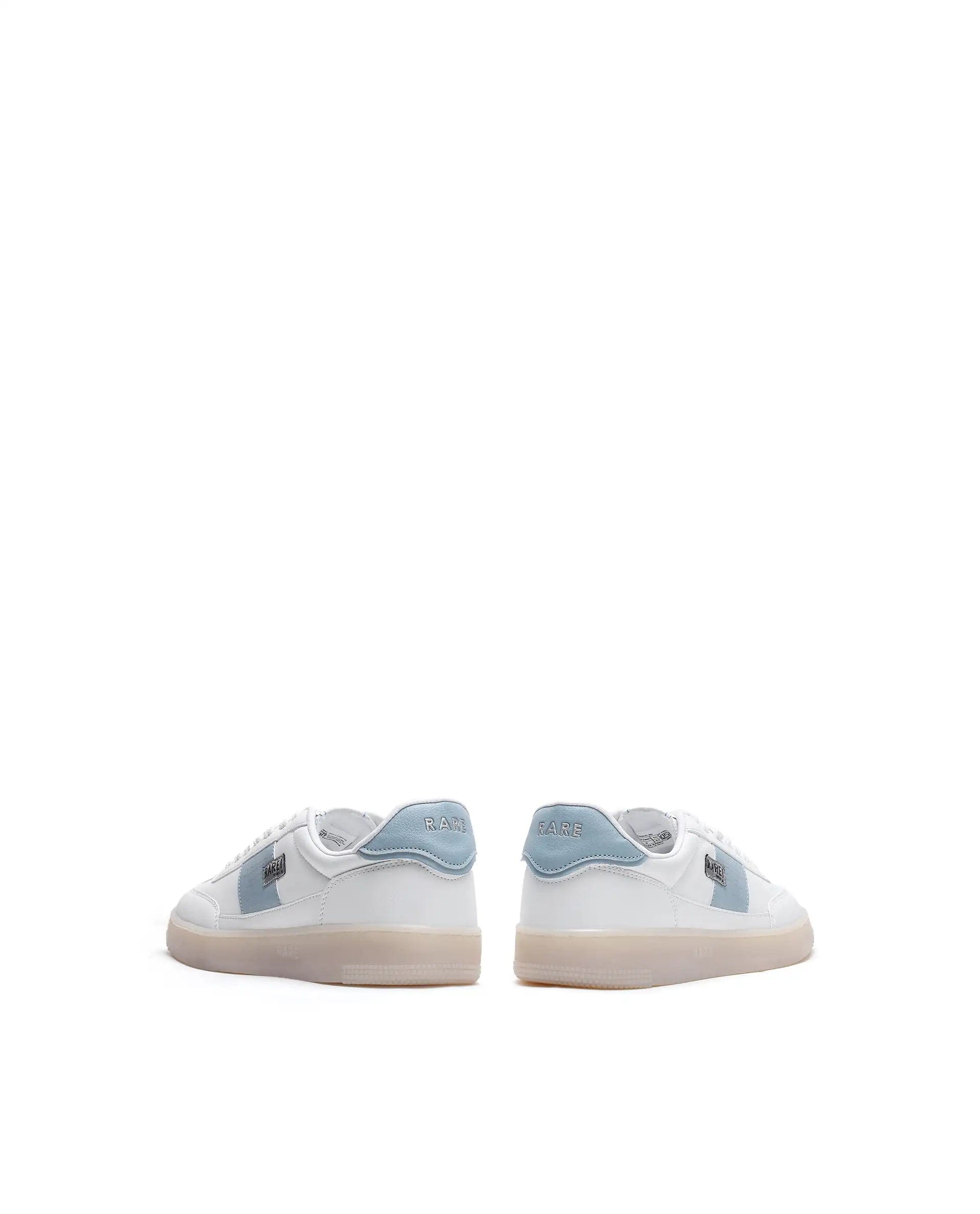 RAREZ Rare Rabbit Men's Sirius 86 Blue Micro Leather Sneaker