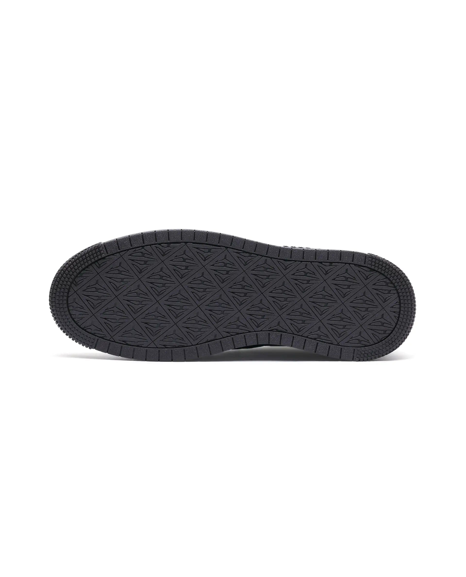 RAREZ Rare Rabbit Men's Lexis Navy Micro Leather Sneaker