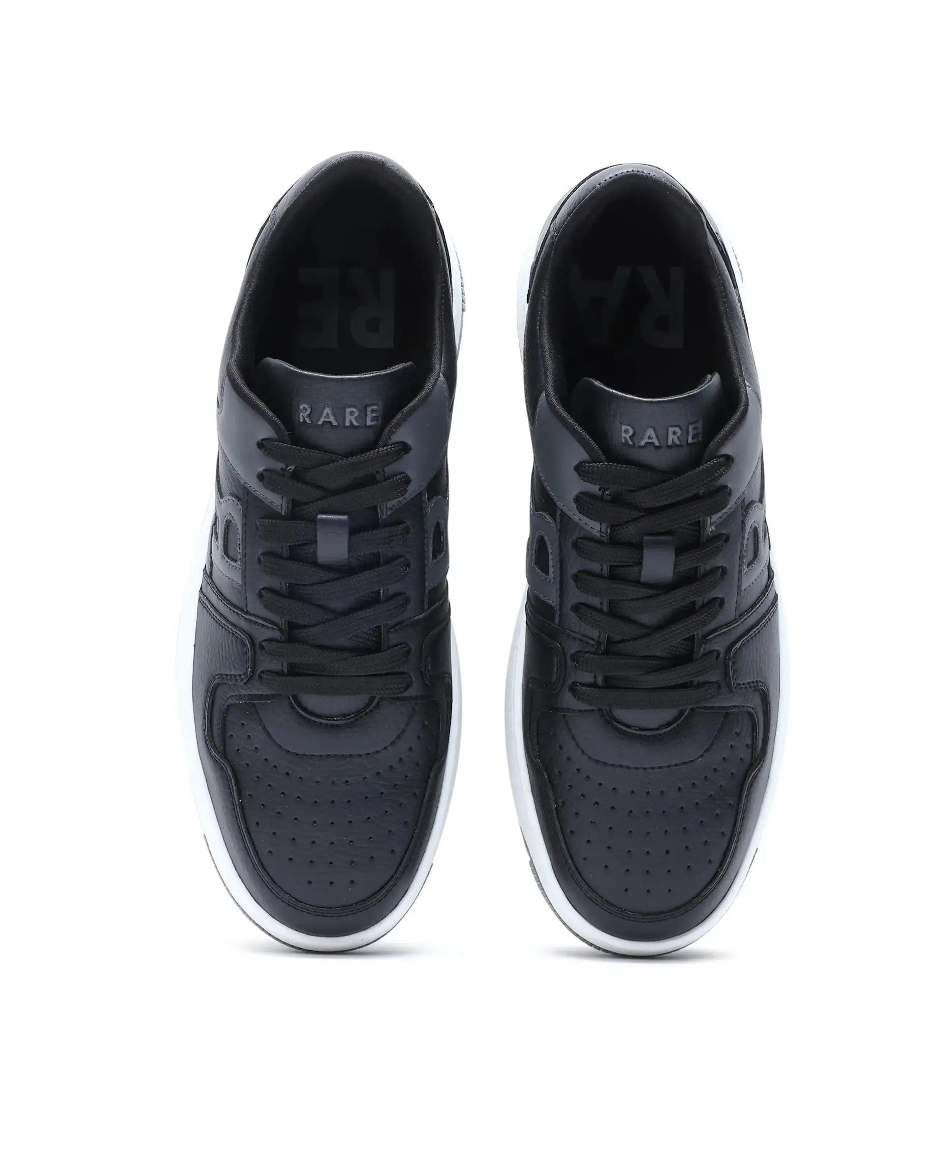 RAREZ Rare Rabbit Men's Phantom Multi Micro Fiber Navy Causal Sneaker