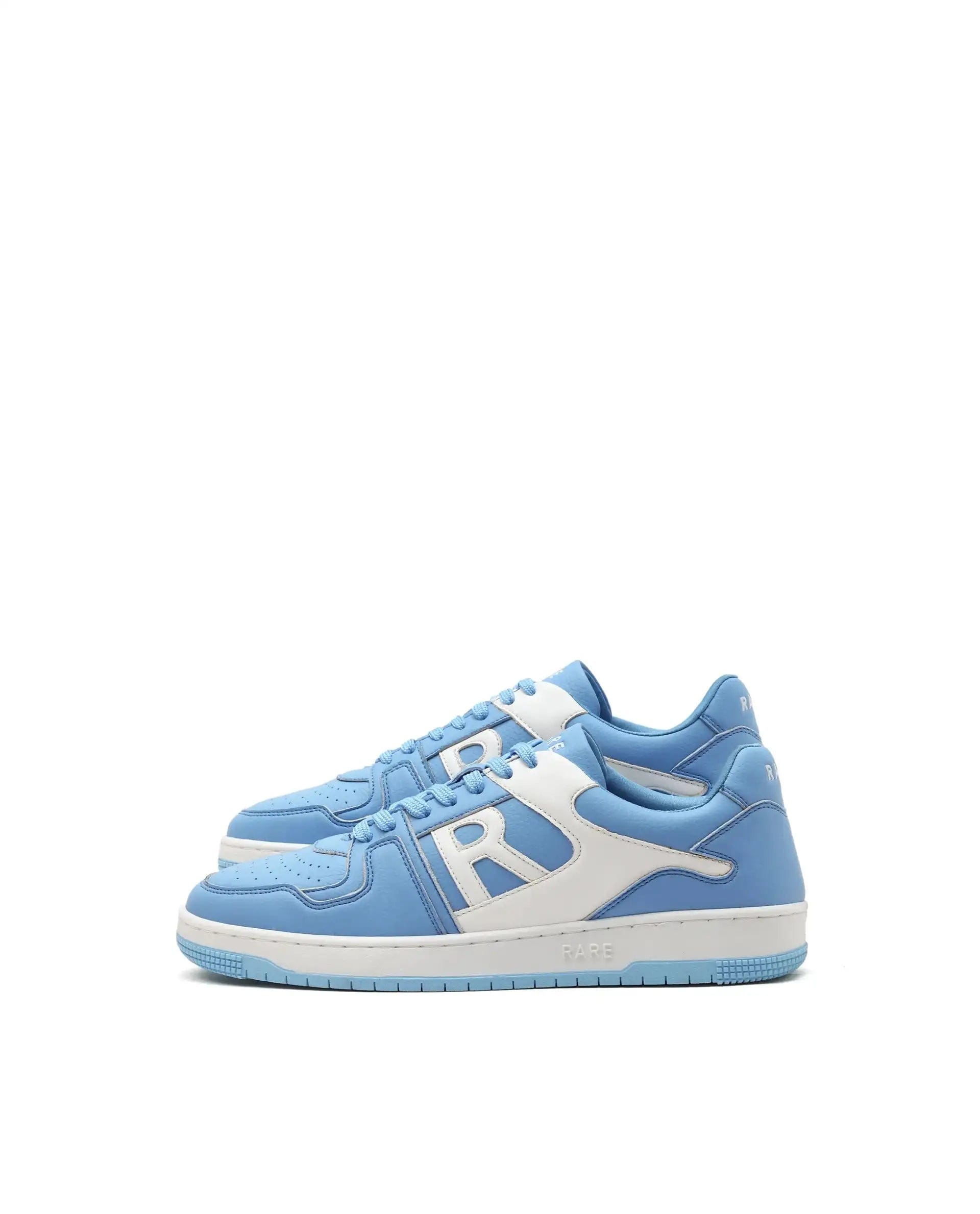 RAREZ Rare Rabbit Men's Phantom Light Blue Micro Fiber Navy Causal Sneaker