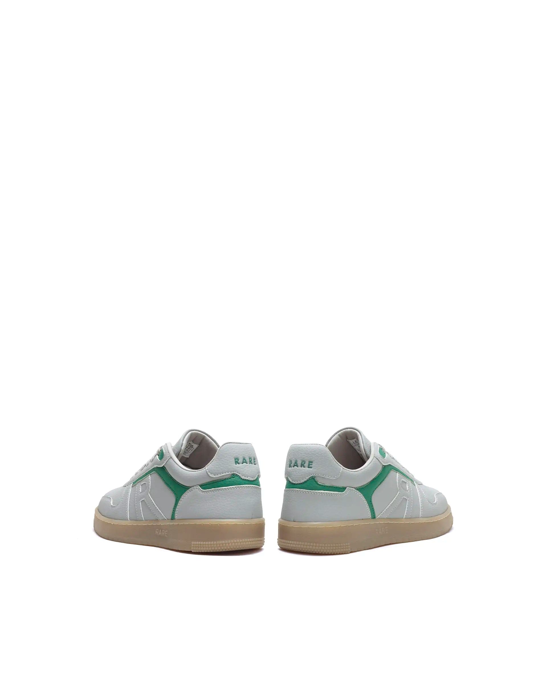 RAREZ Rare Rabbit Men's Lexis Grey Micro Leather Sneaker