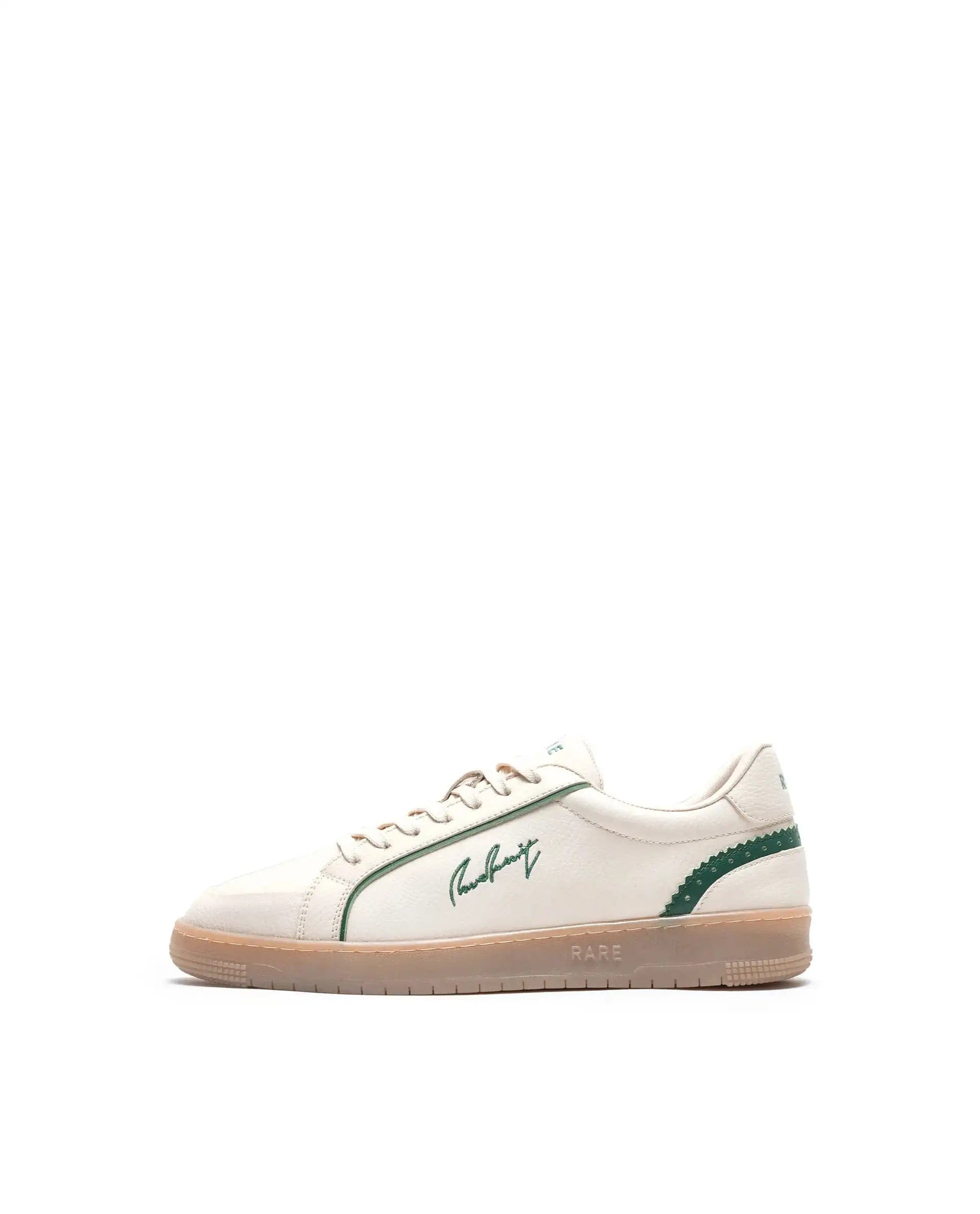 RAREZ Rare Rabbit Men's Elleo Beige Micro Leather Sneaker