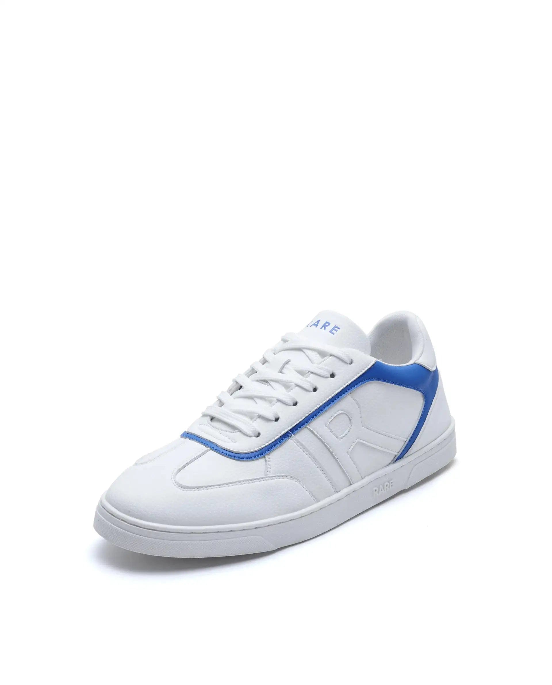 RAREZ Rare Rabbit Men's Dual Blue Micro Leather Sneaker
