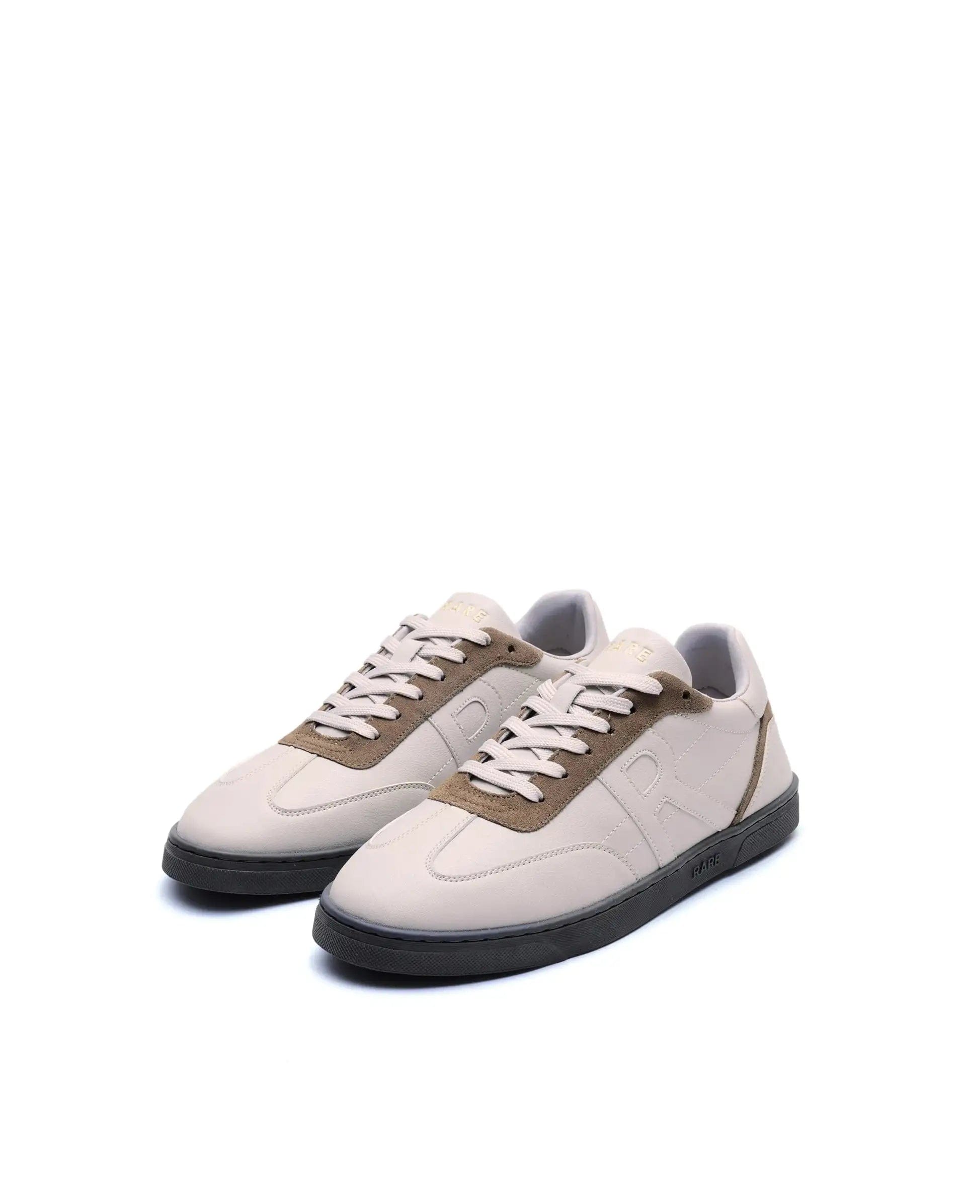 RAREZ Rare Rabbit Men's Marco Brown Micro Leather Sneaker