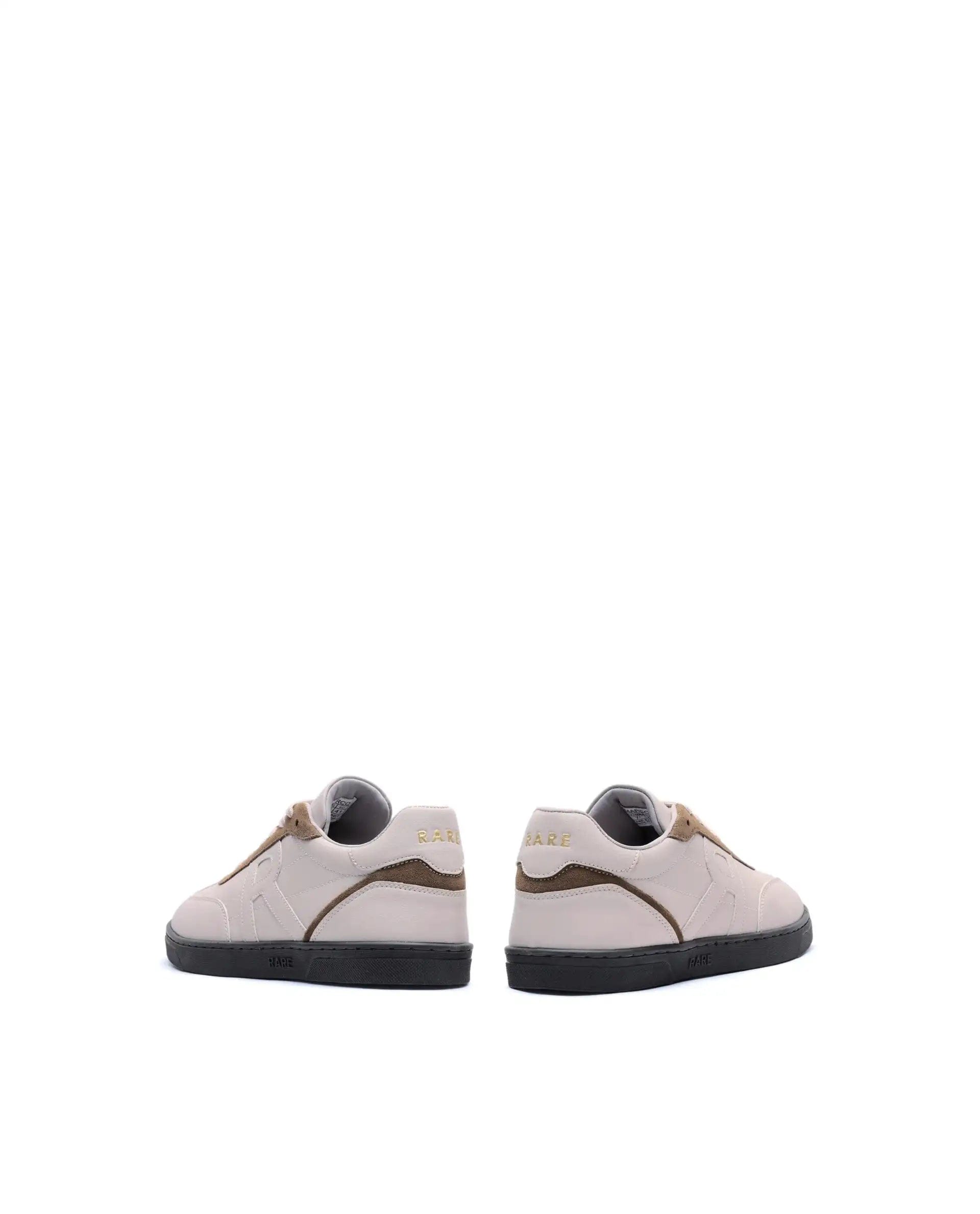 RAREZ Rare Rabbit Men's Marco Brown Micro Leather Sneaker