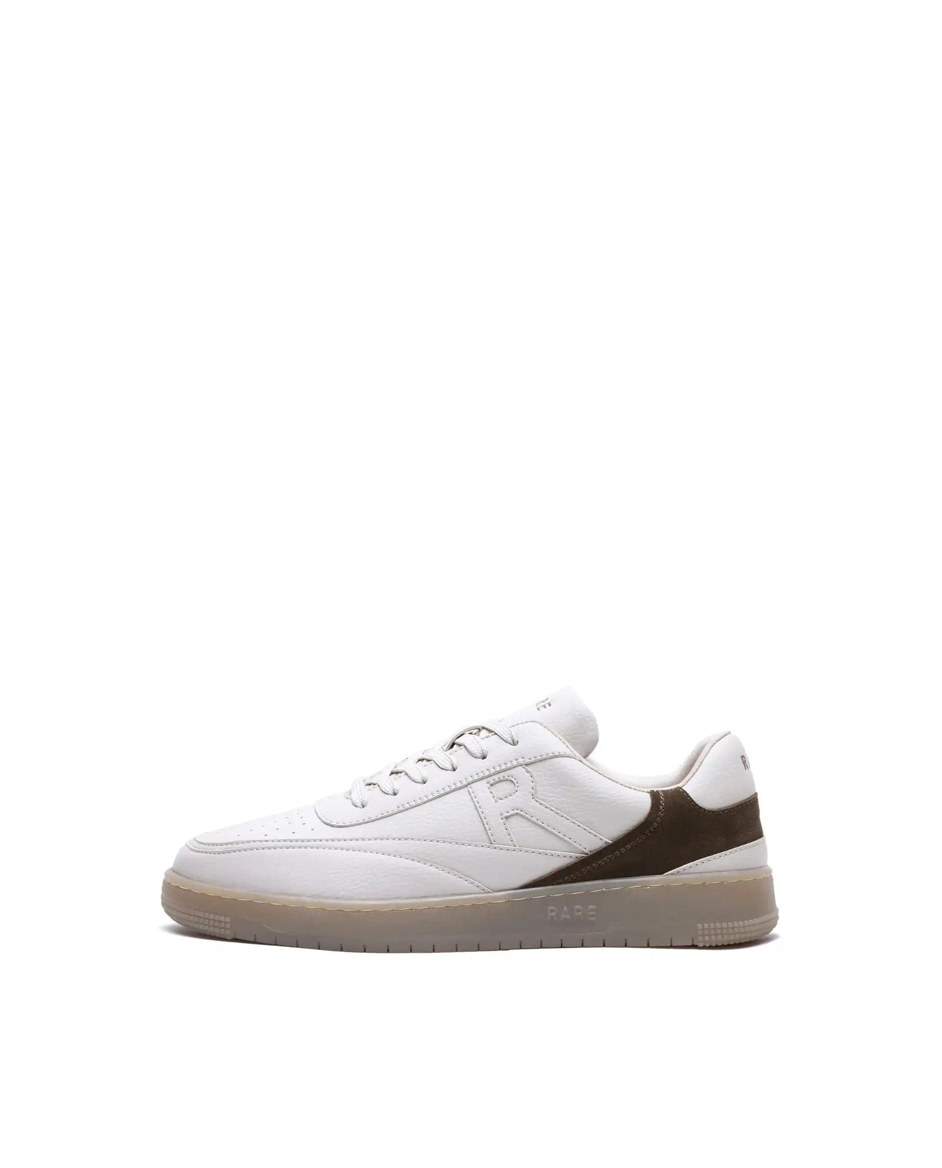 RAREZ Rare Rabbit Men's Aron Beige Micro Fiber Leather Sneaker