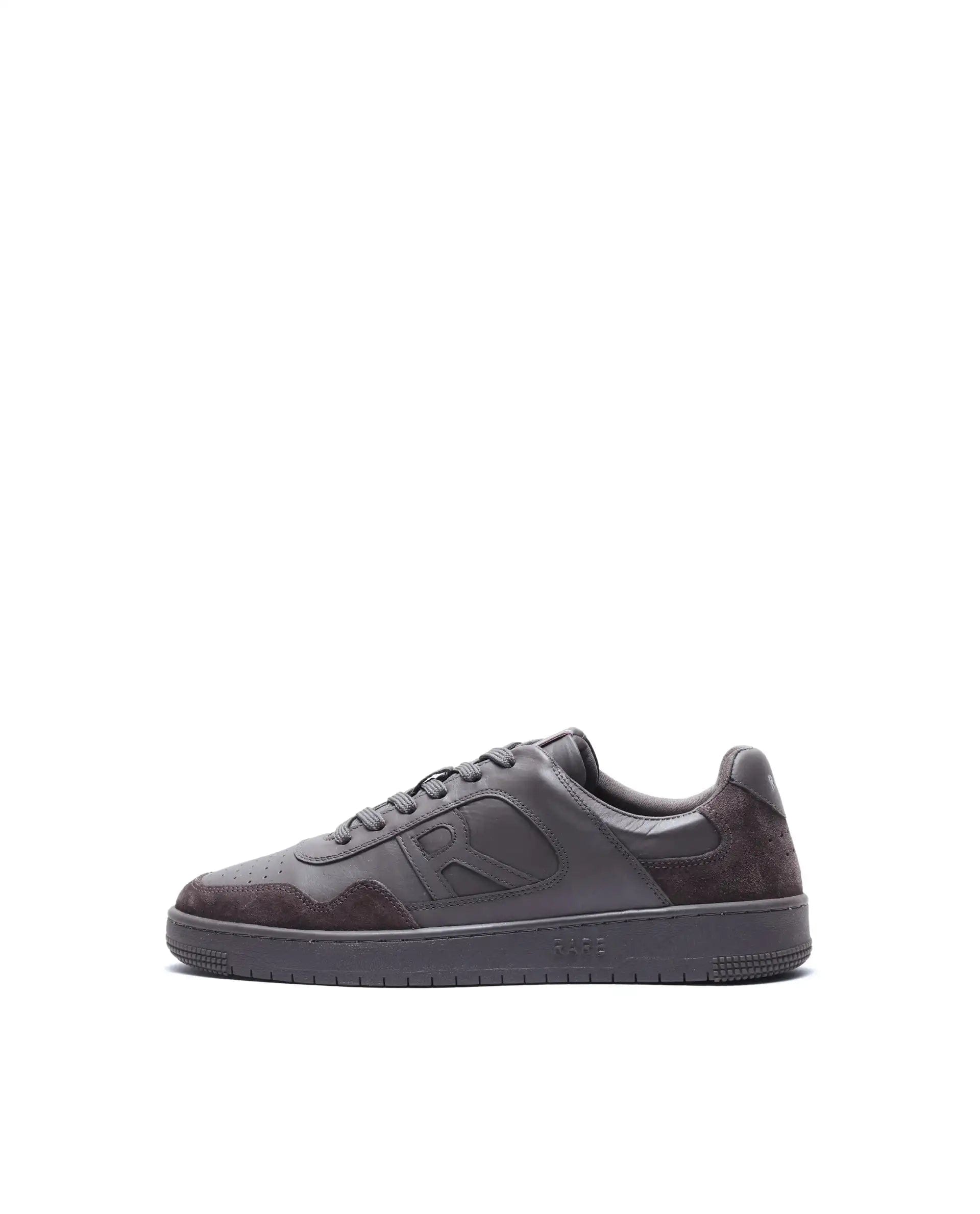 RAREZ Rare Rabbit Men's Elysium Dark Grey Lace - Up Closure Sneaker