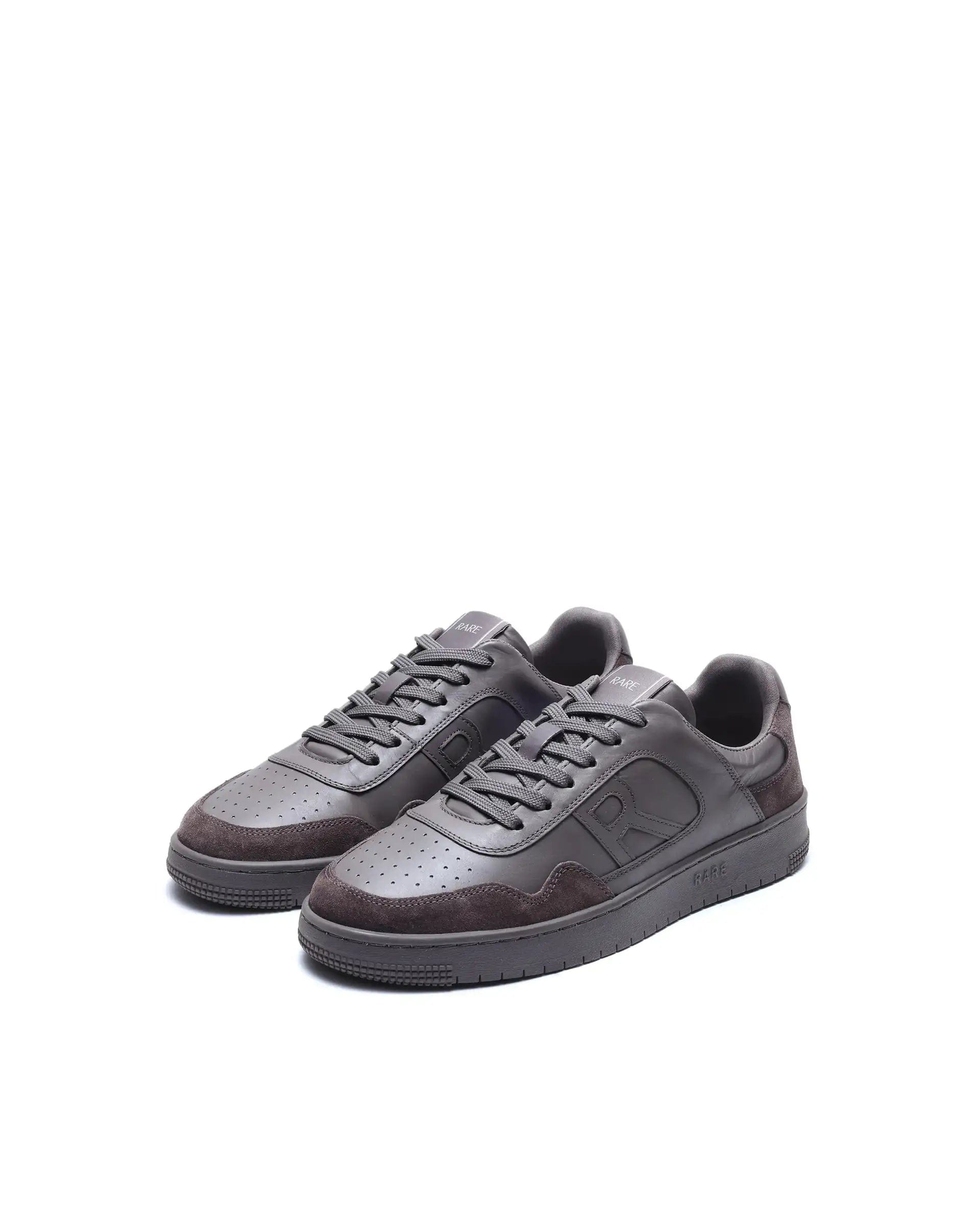 RAREZ Rare Rabbit Men's Elysium Dark Grey Lace - Up Closure Sneaker