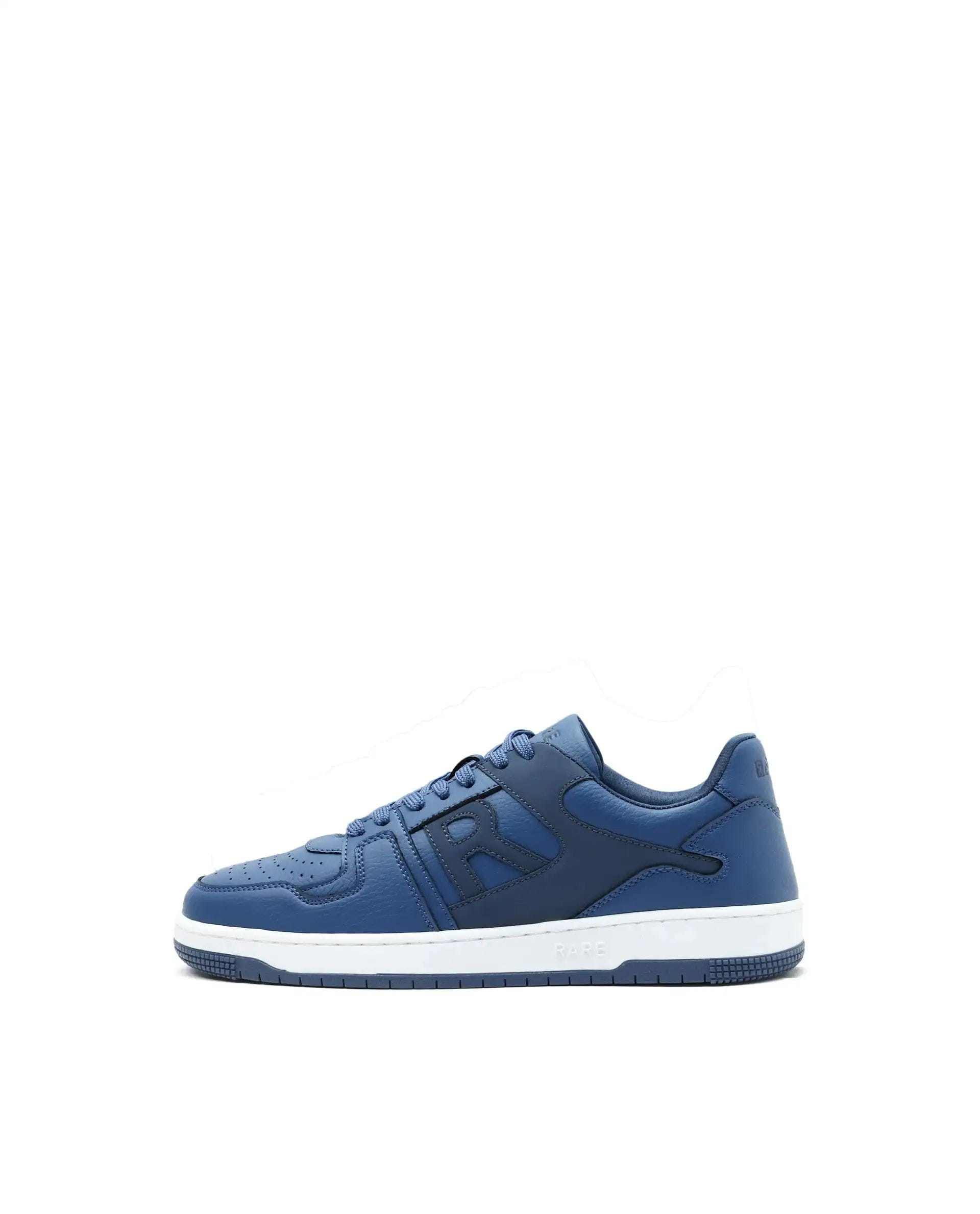 RAREZ Rare Rabbit Men's Phantom Micro Fiber Navy Causal Sneaker