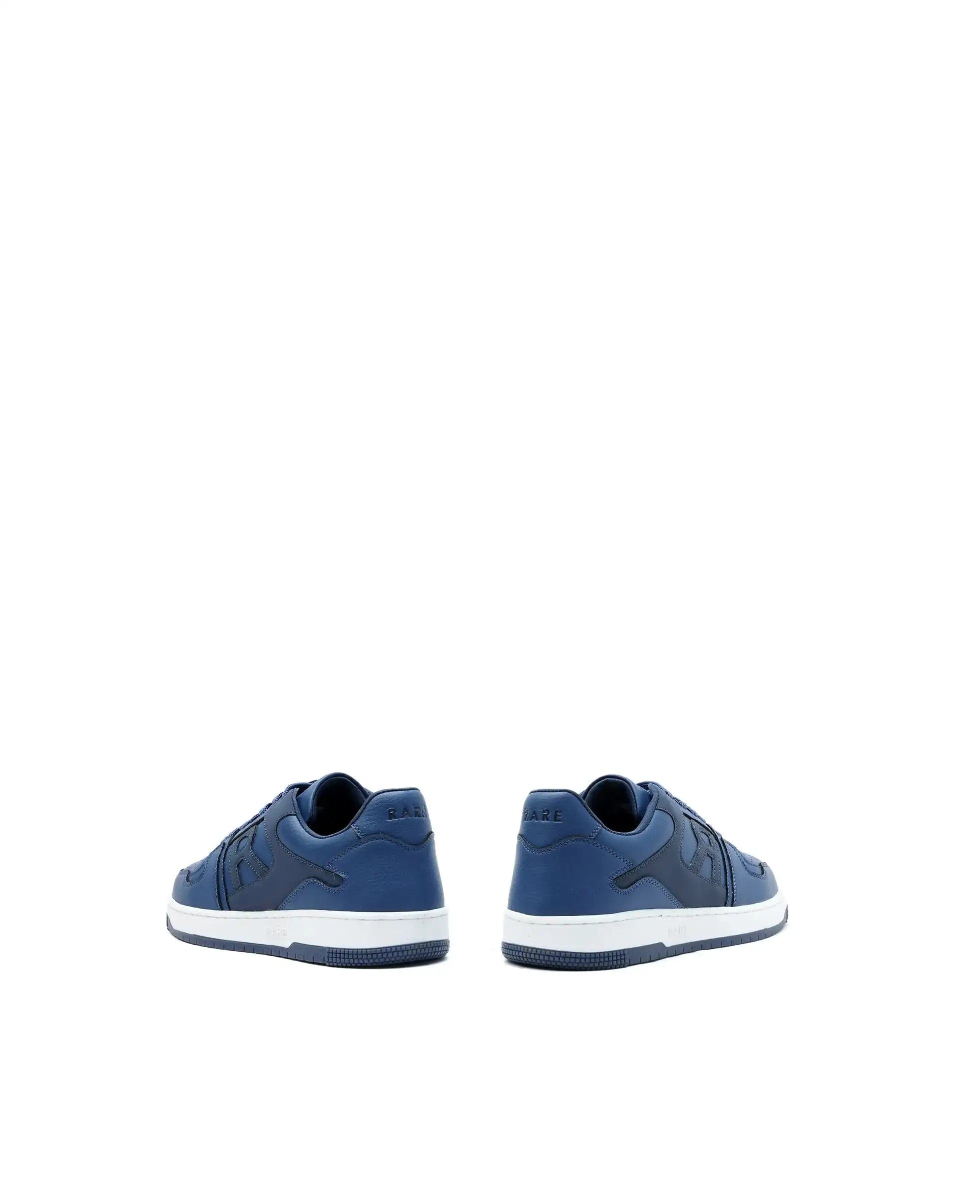 RAREZ Rare Rabbit Men's Phantom Micro Fiber Navy Causal Sneaker
