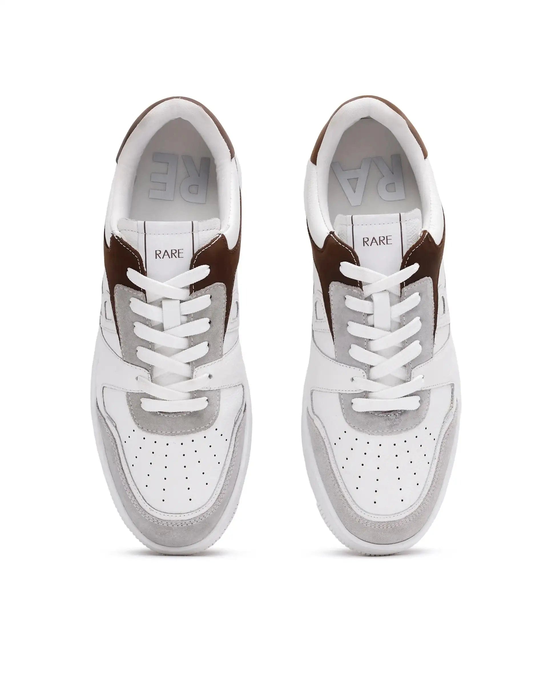 RAREZ Rare Rabbit Men's Zouk Brown Lace - Up Closure Sneaker