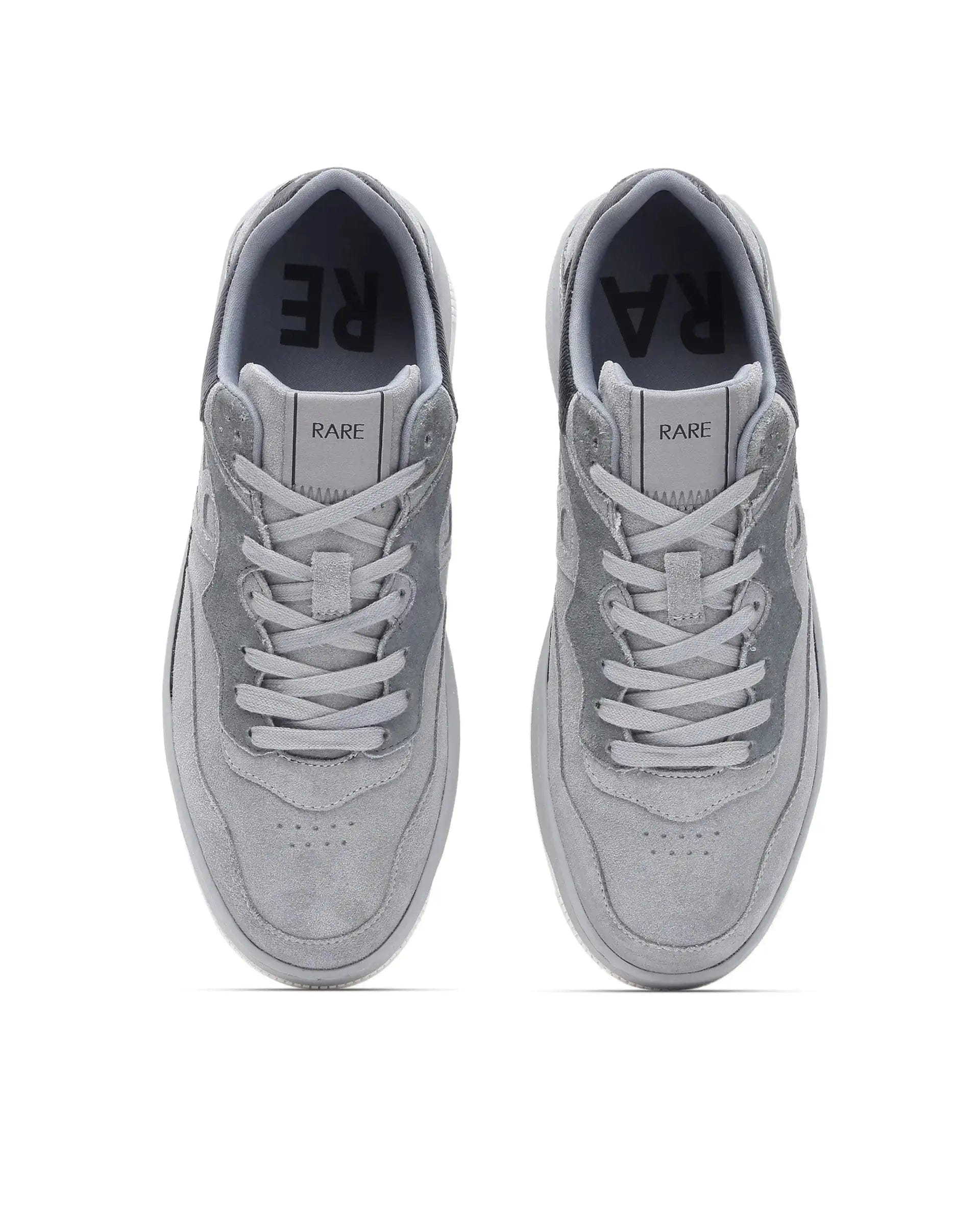 RAREZ Rare Rabbit Men Jade Grey Lace - Up Closure Sneaker