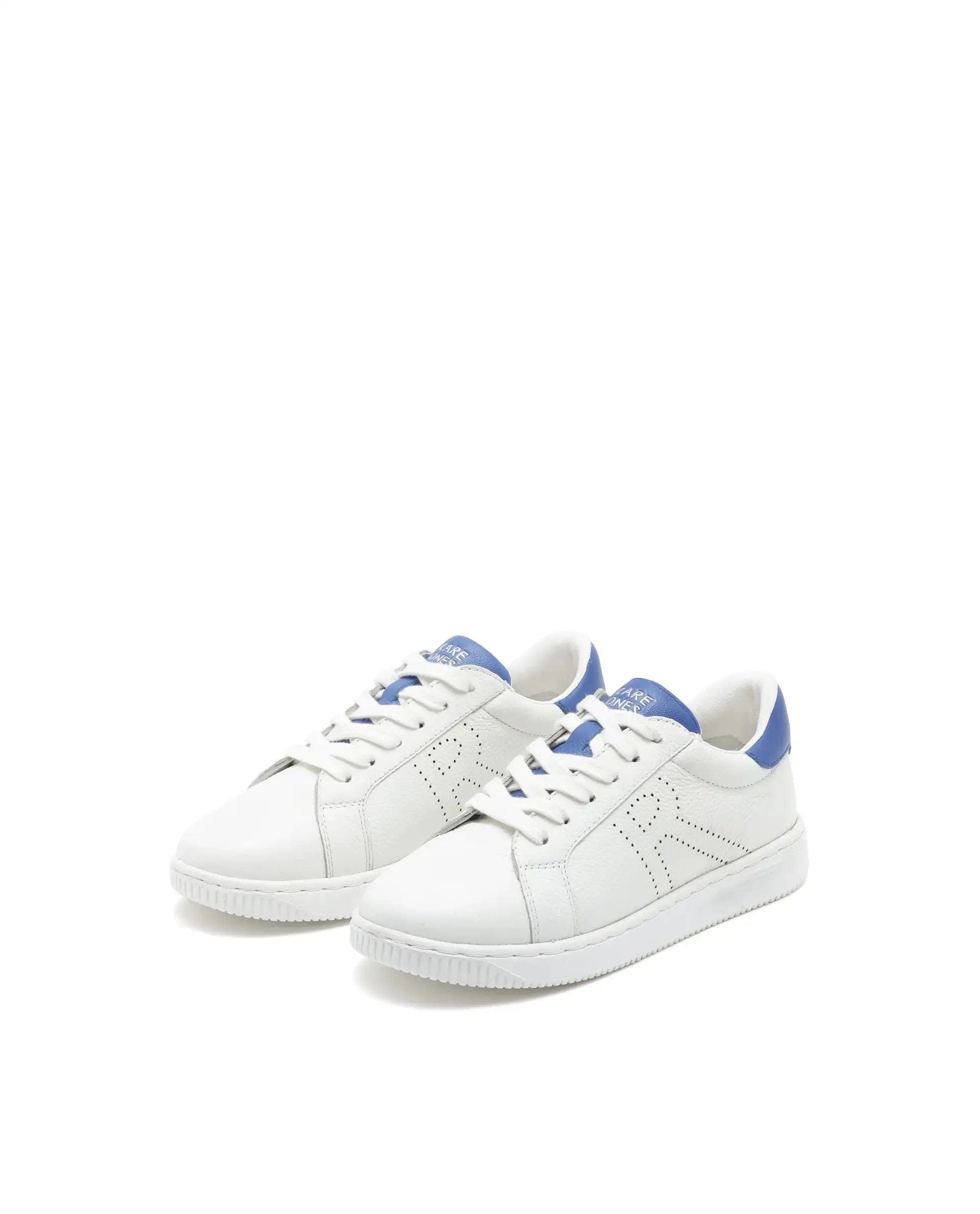 RAREZ Rare Ones Kids Rock Blue Leather Lace - Up Sneaker