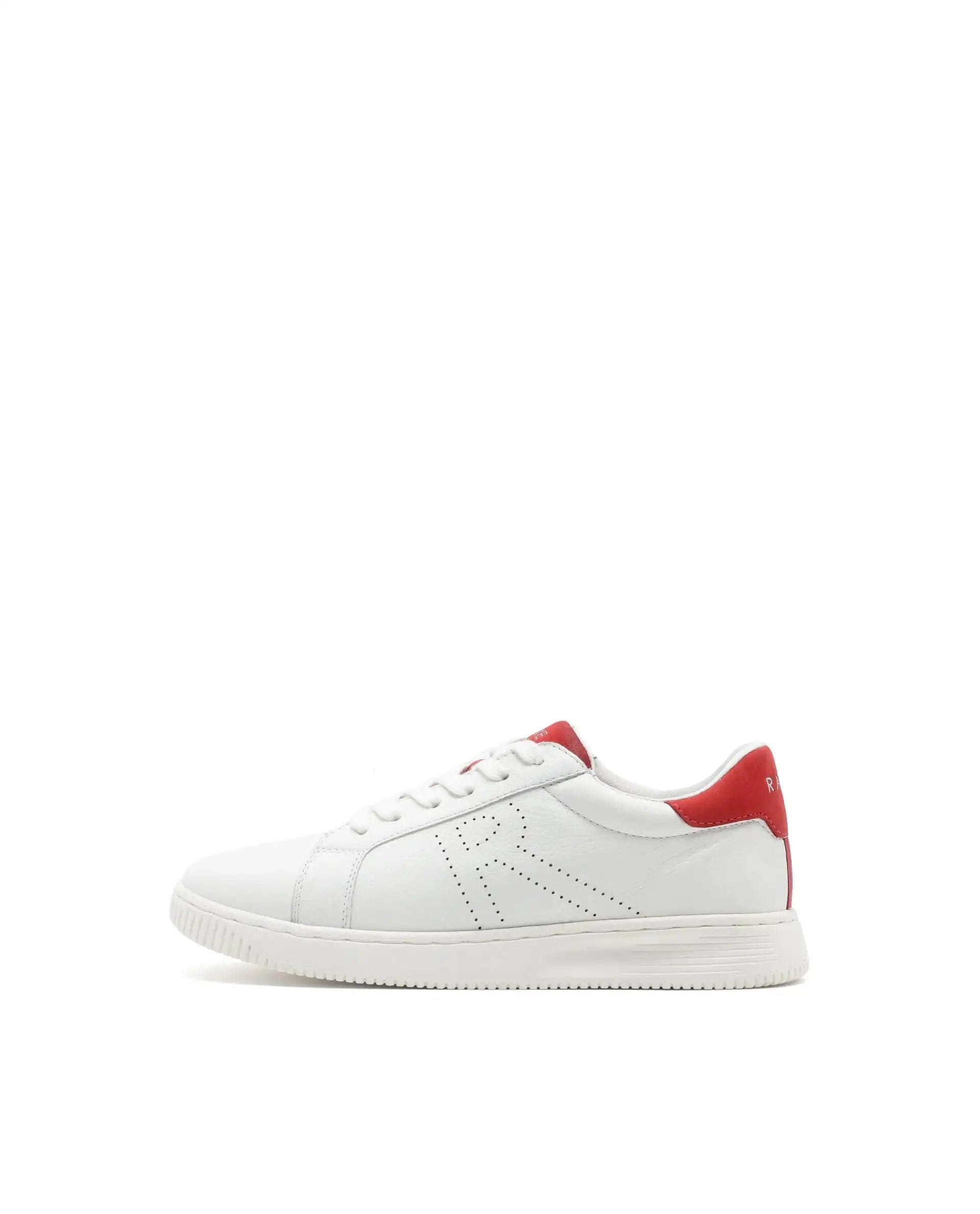 RAREZ Rare Ones Kids Rock Red Leather Lace - Up Sneaker
