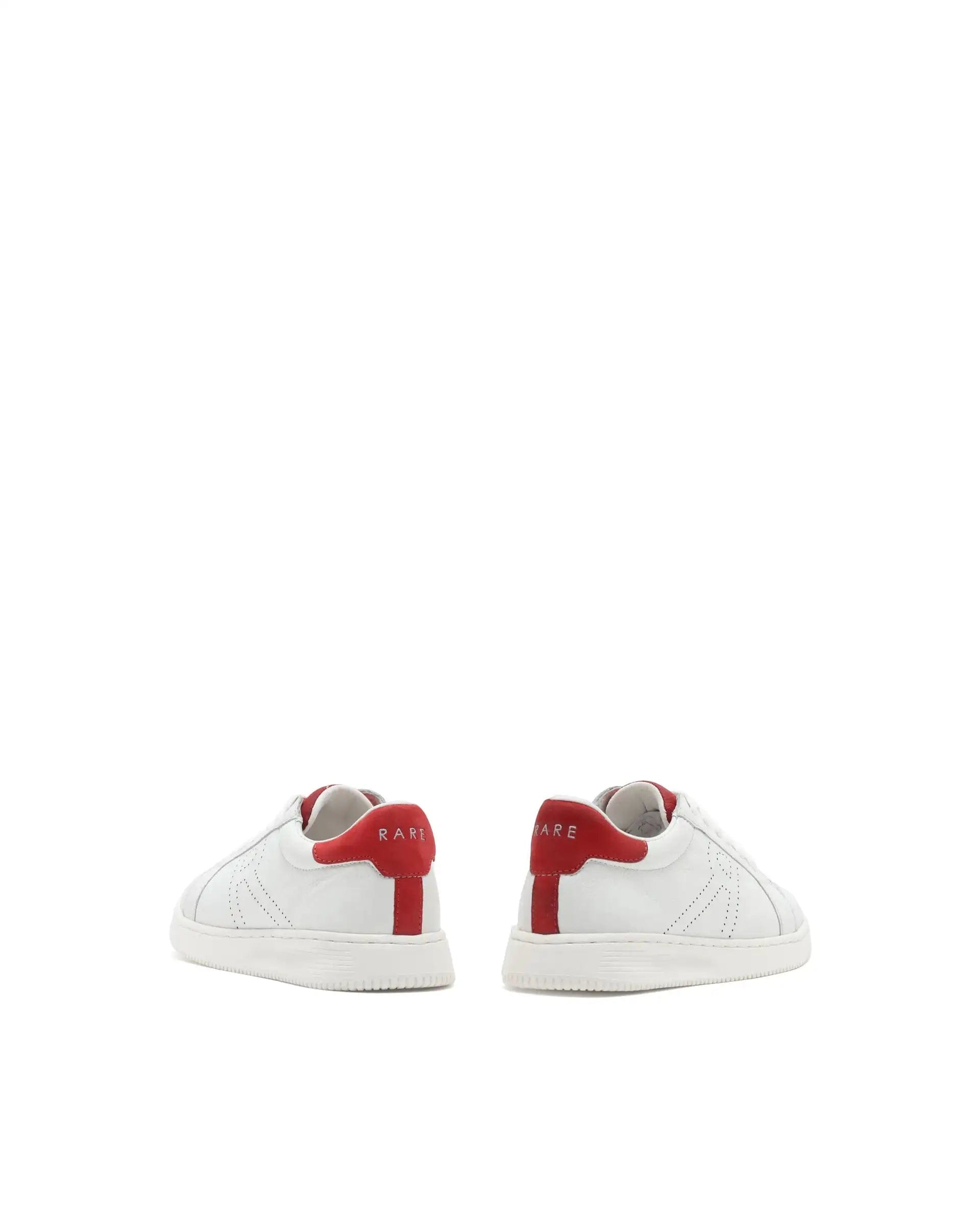 RAREZ Rare Ones Kids Rock Red Leather Lace - Up Sneaker
