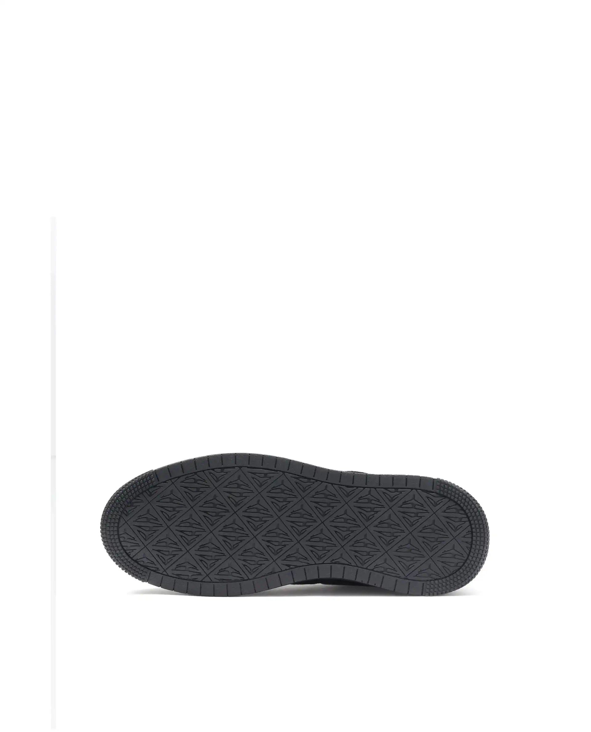 RAREZ Rare Rabbit Men Ragno Black Genuine Suede Leather Low - Top Lace Up Sneaker Shoes