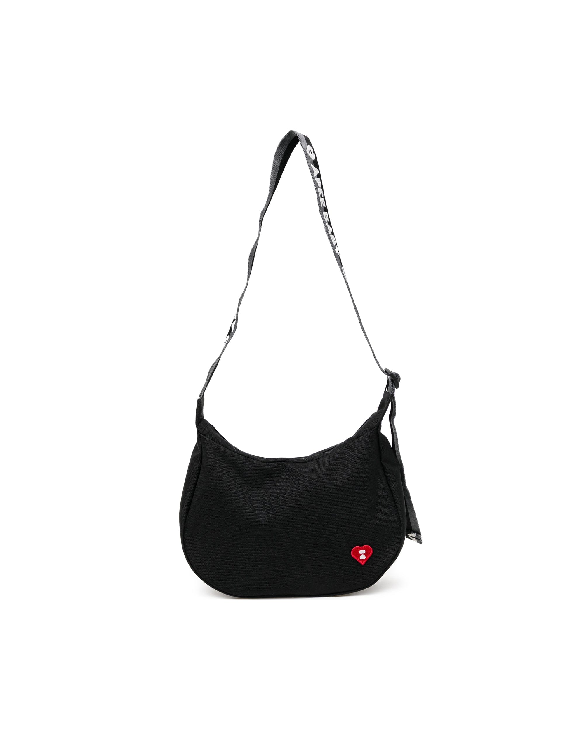 APEE Heart badge crossbody mini bag