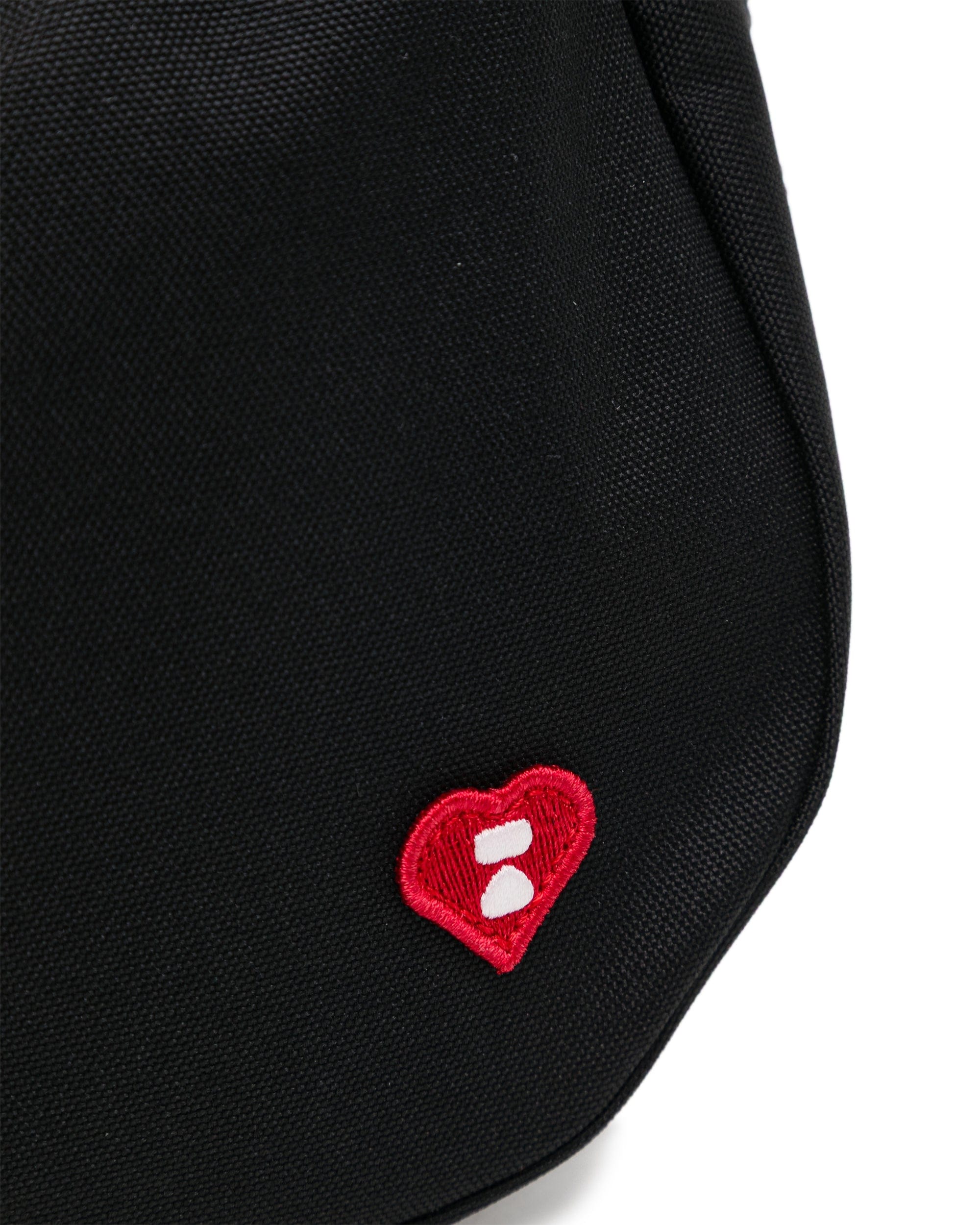APEE Heart badge crossbody mini bag