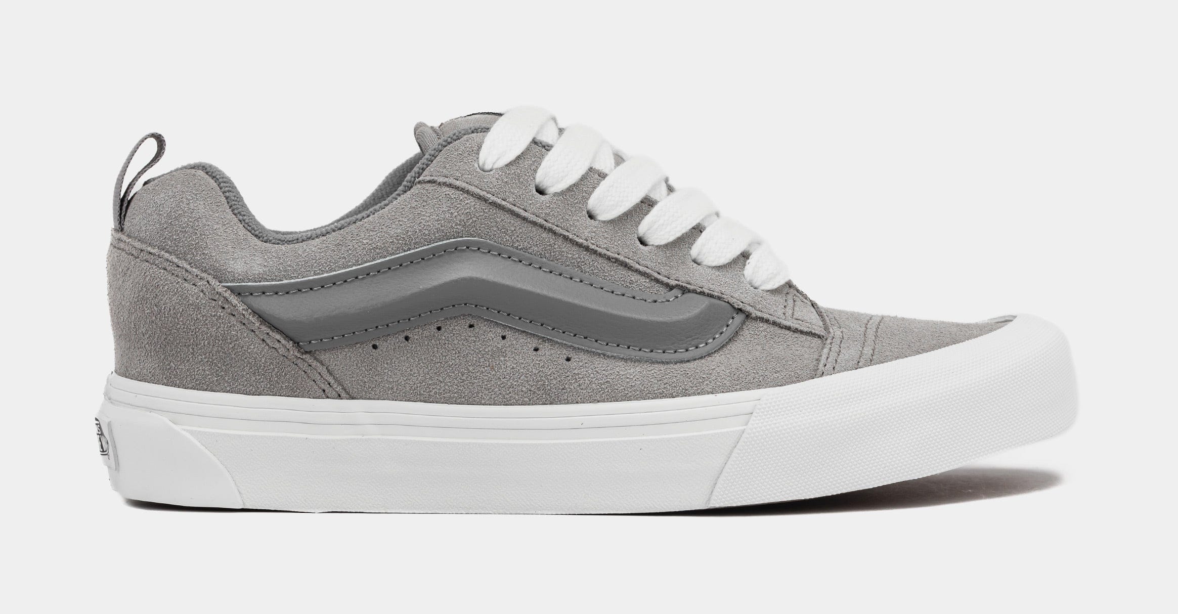 Vans Knu Skool Mens Lifestyle Shoes (Grey/White/Dark Grey)