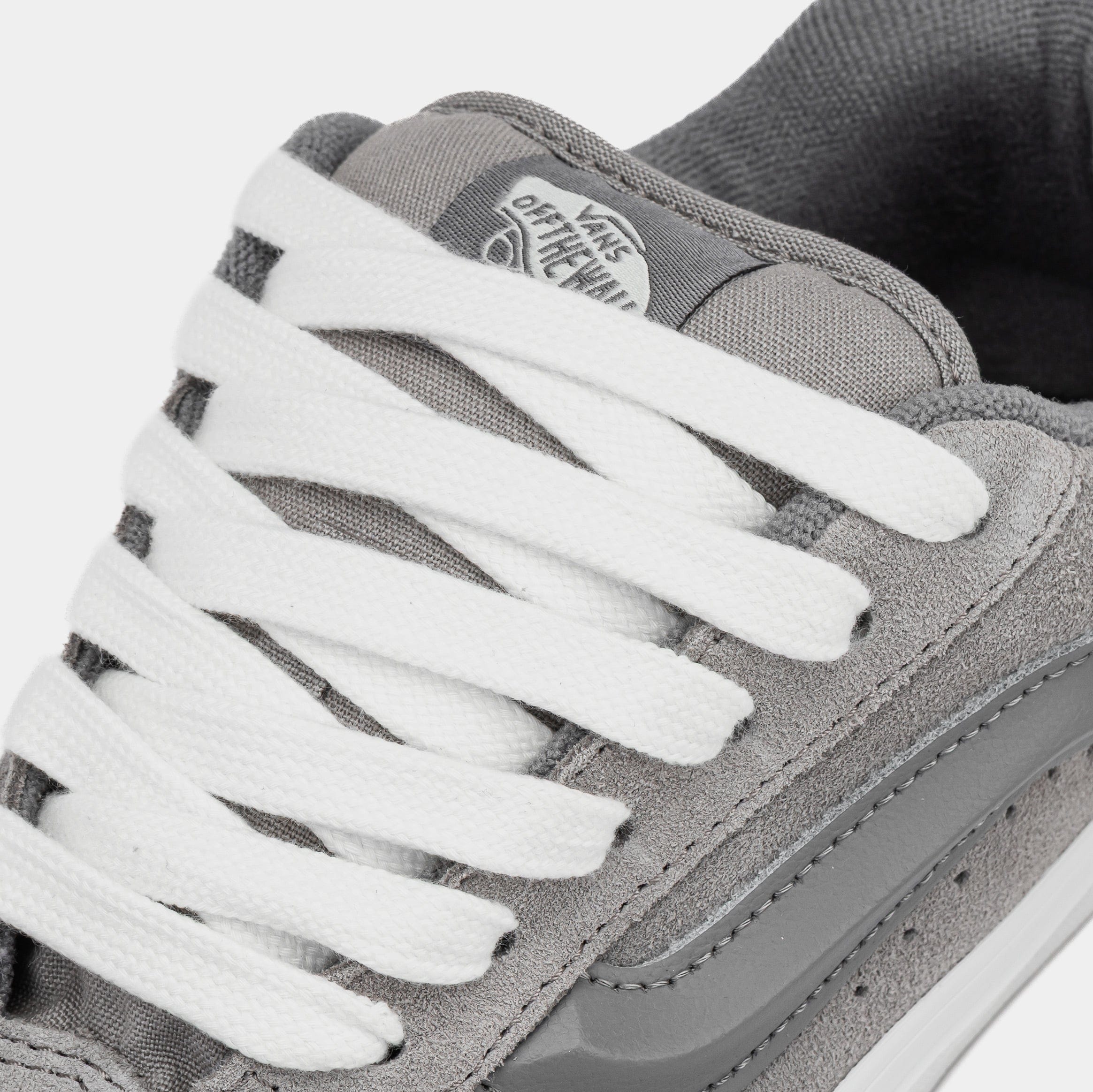 Vans Knu Skool Mens Lifestyle Shoes (Grey/White/Dark Grey)