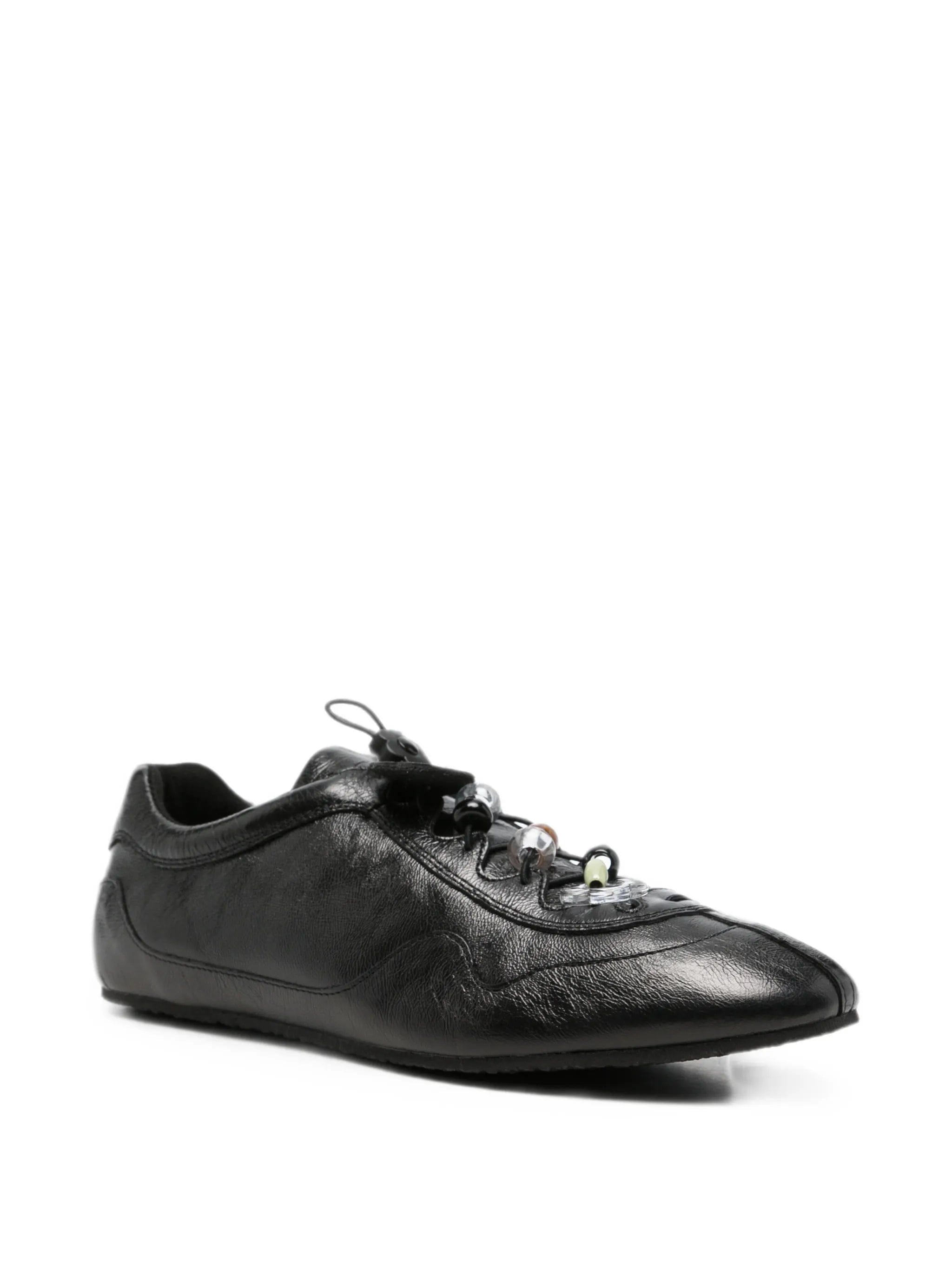 Cecilie Bahnsen Blaise beaded leather sneakers