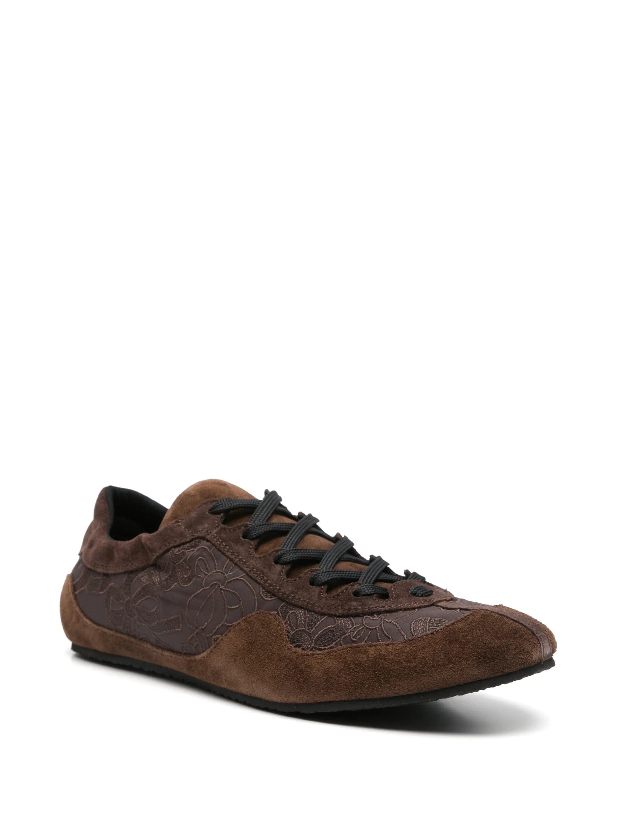Cecilie Bahnsen Blaise floral - embroidered sneakers