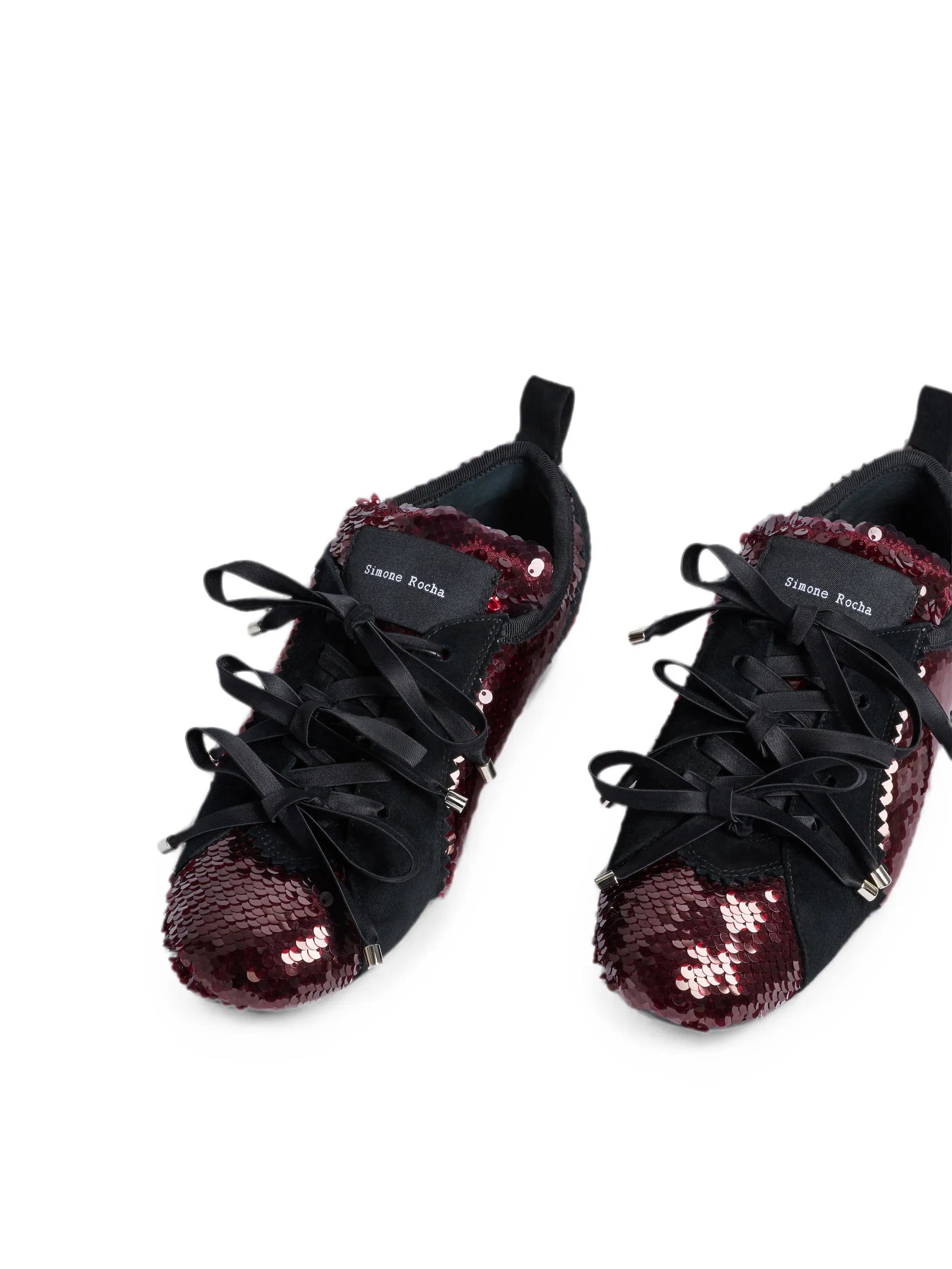 Simone Rocha Ballerina Grip sequin - embellished sneakers