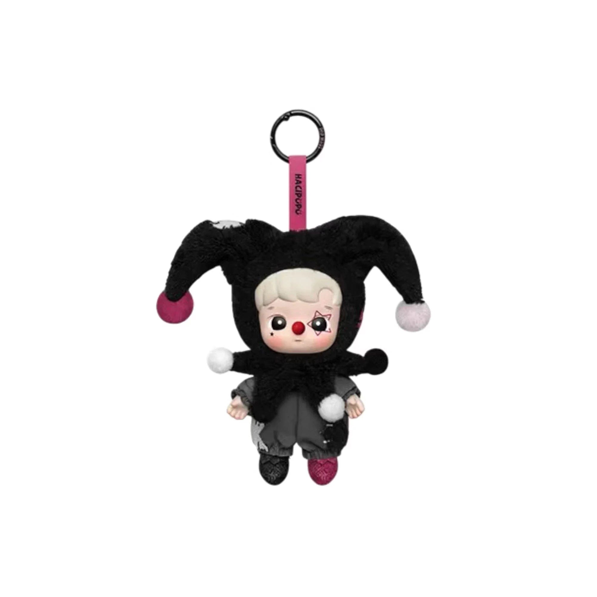 POP MART WHY SO SERIOUS Series Hacipupu Shadow Joker Vinyl Plush Pendant