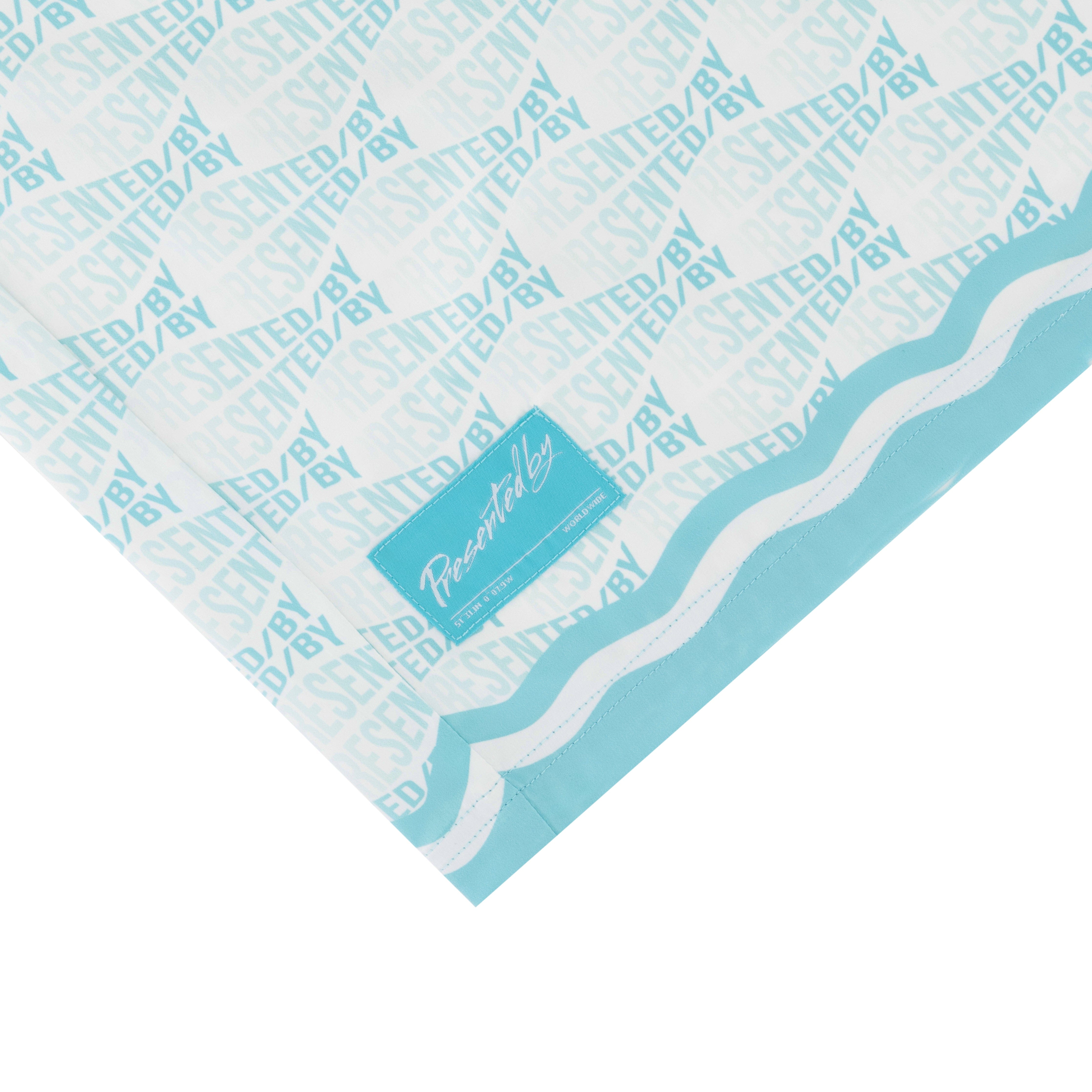 Tiffany Printed Resort Short - Tiffany Blue