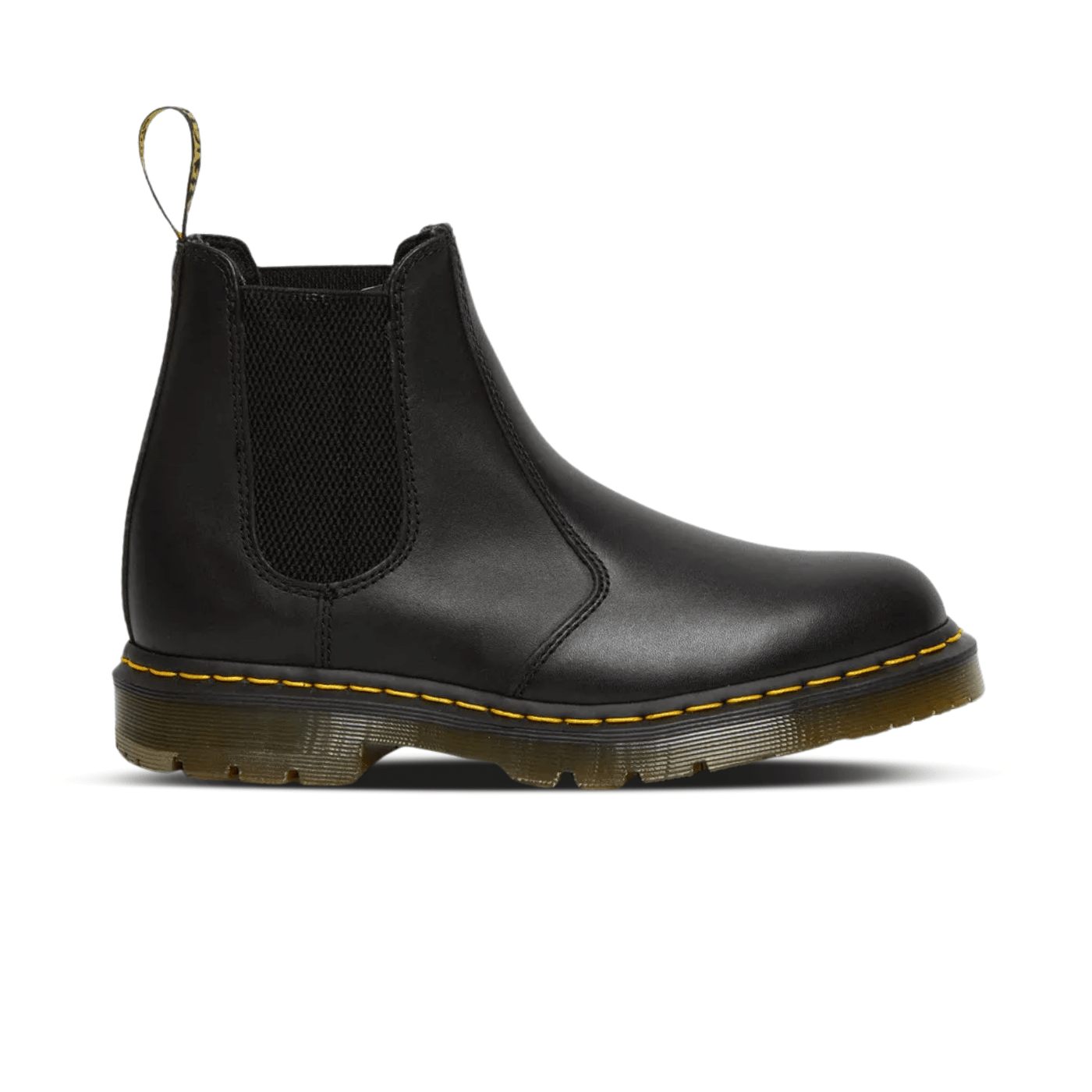 Dr. Martens 2976 Slip Resistant Leather Chelsea Boots Black
