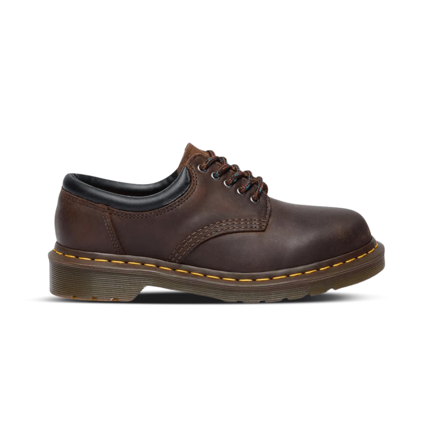 Dr. Martens 8053 Crazy Horse Leather Casual Shoes Dark Brown