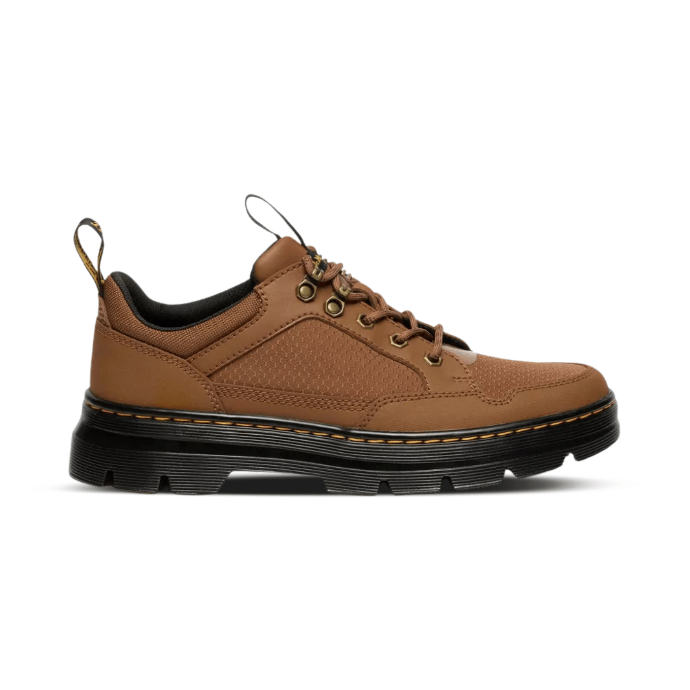 Dr. Martens Reeder MK.02 Canvas & Leather Utility Shoes SEPIA BROWN