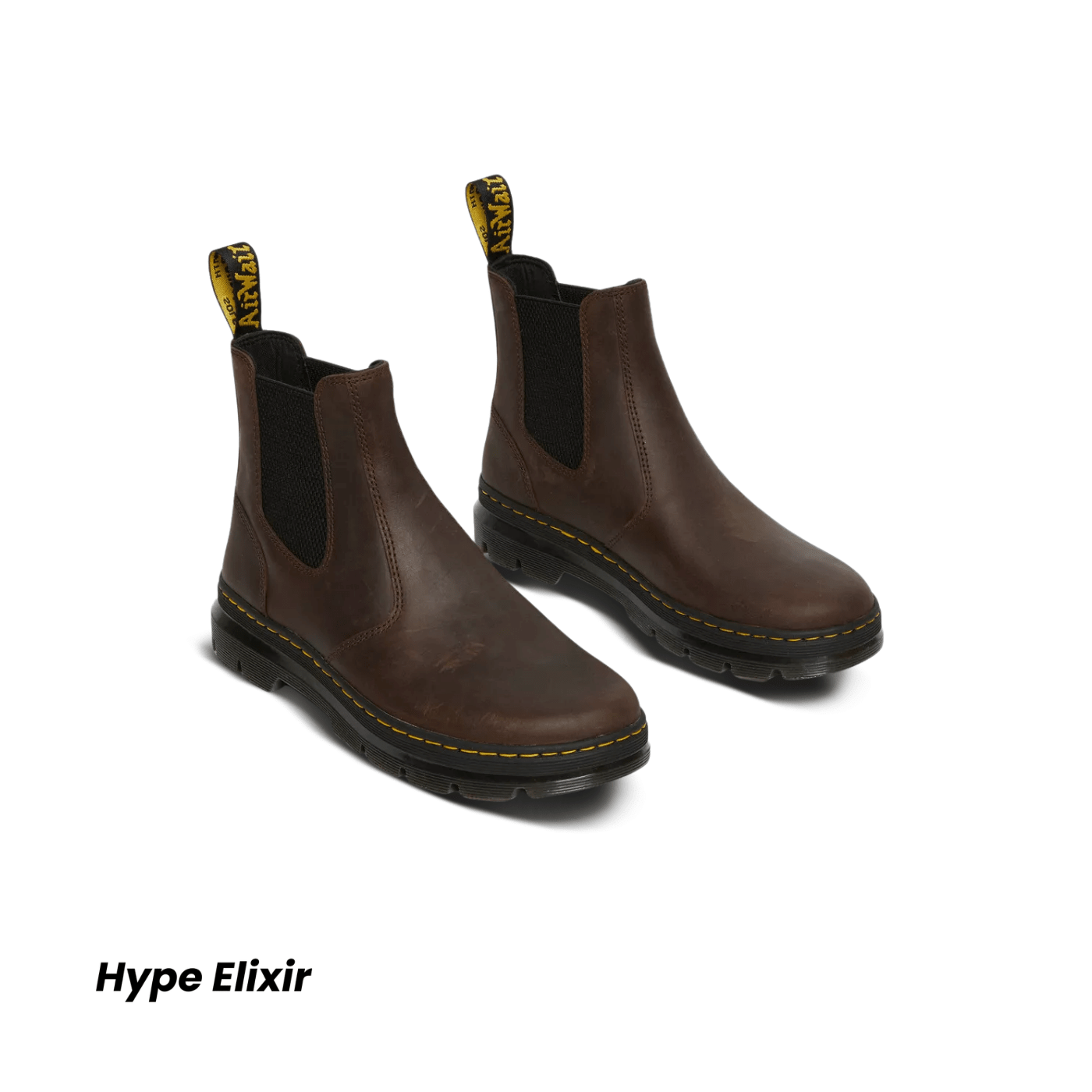 Dr. Martens Embury Crazy Horse Leather Casual Boots Brown