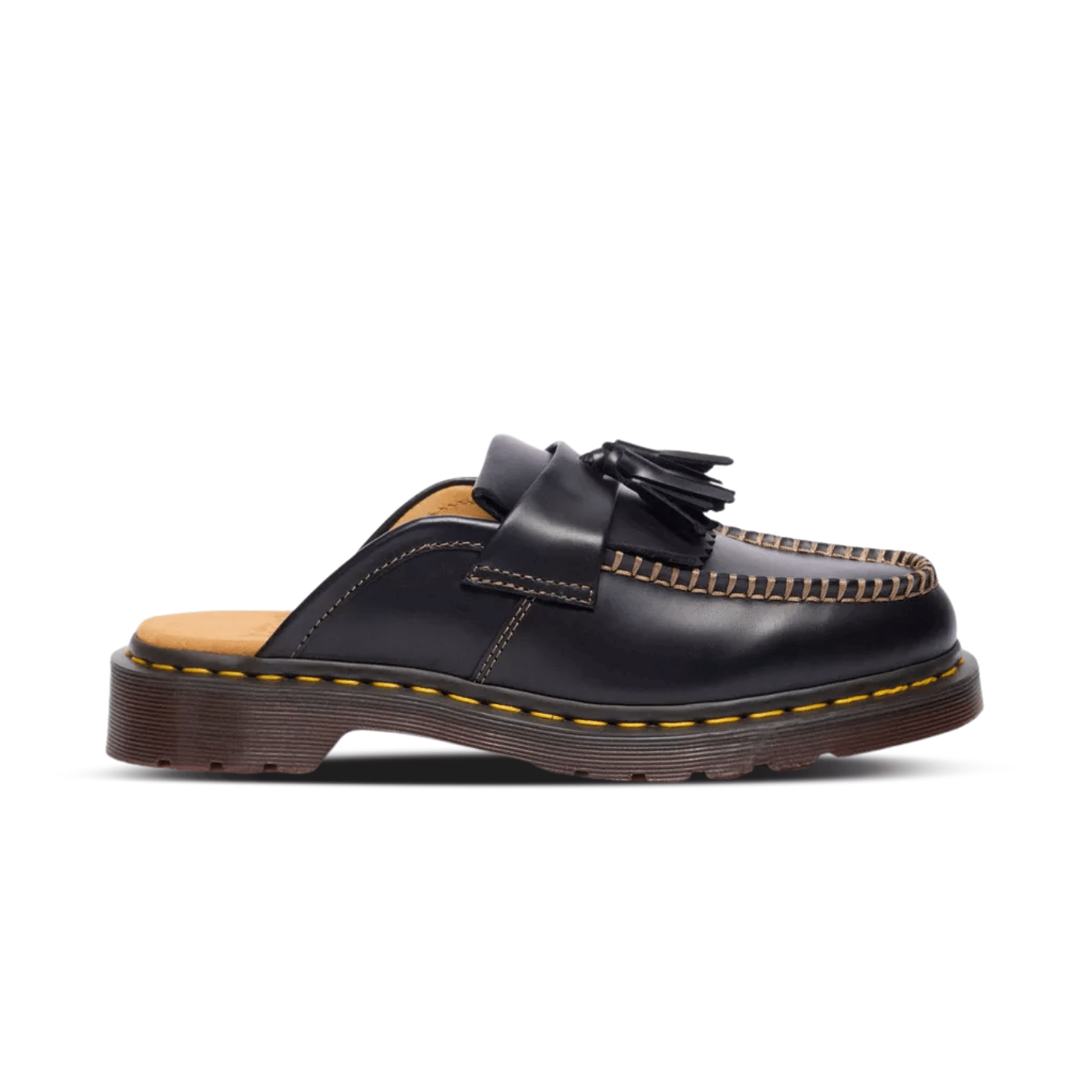Dr. Martens Adrian Slip On Leather Mules Black