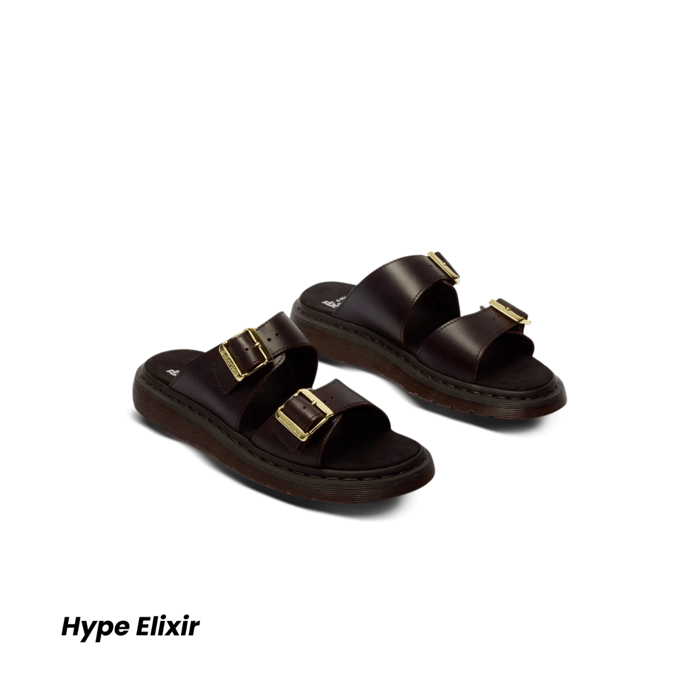 Dr. Martens Josef Two Strap Atlas Leather Sandals Charro